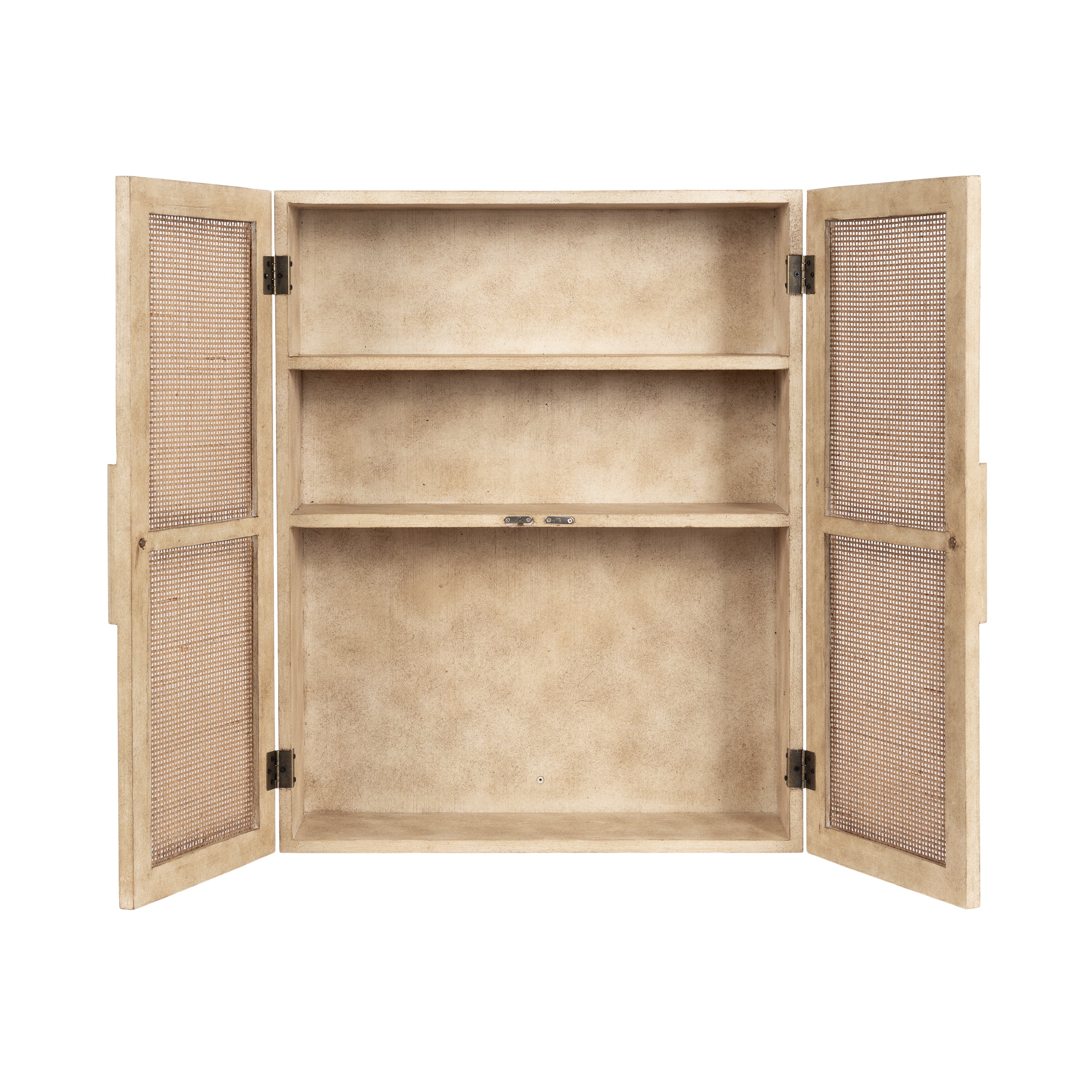 Ori Rattan 2-Door Wall Cabinet