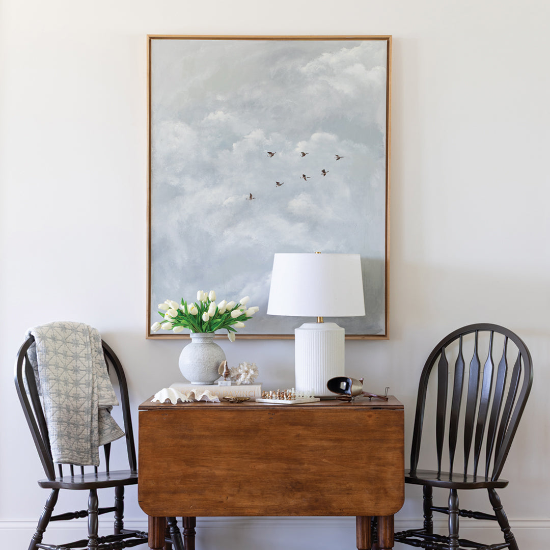 Noble Geese Canvas Wall Art