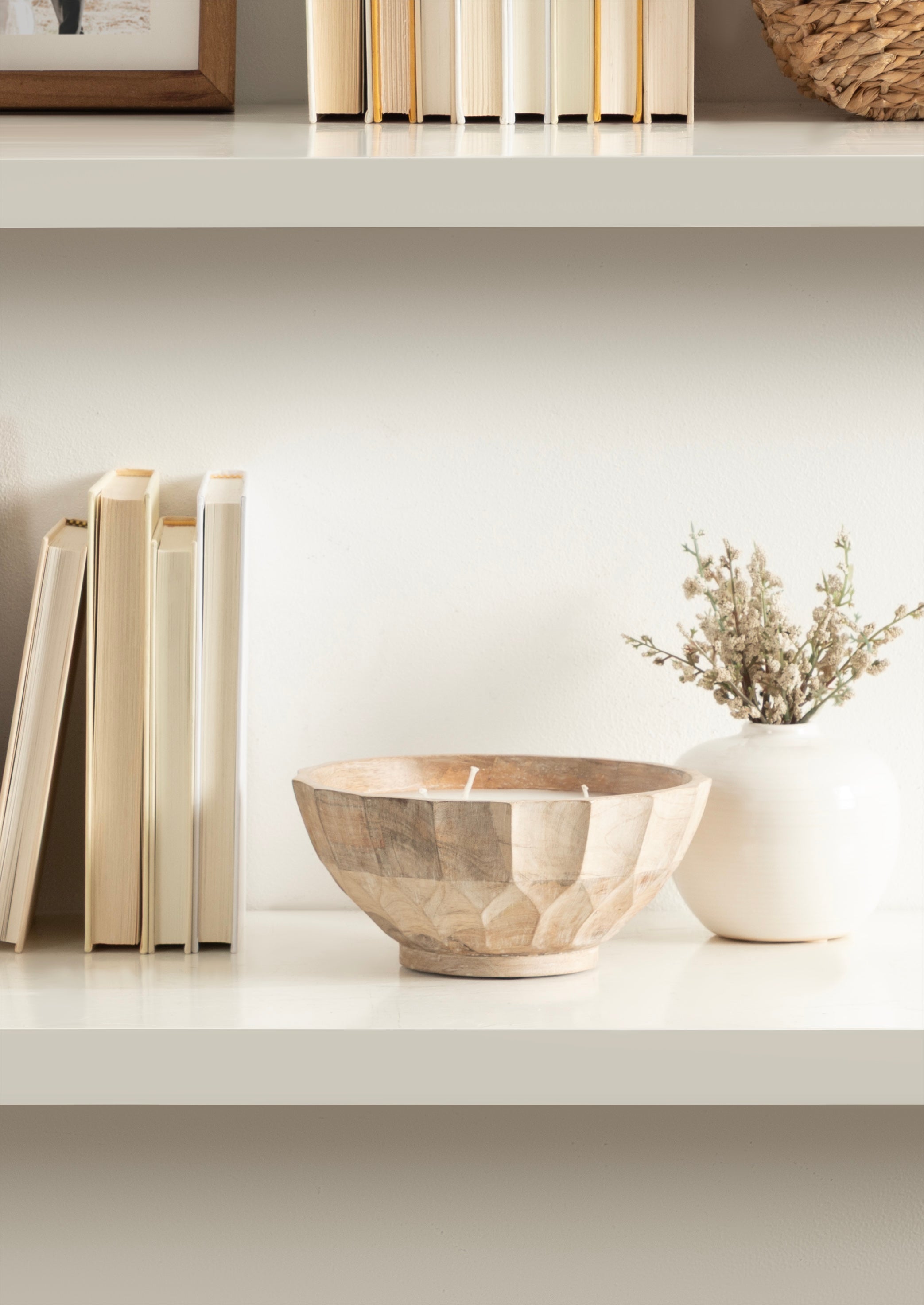 Plete Round Wax Candle Bowl