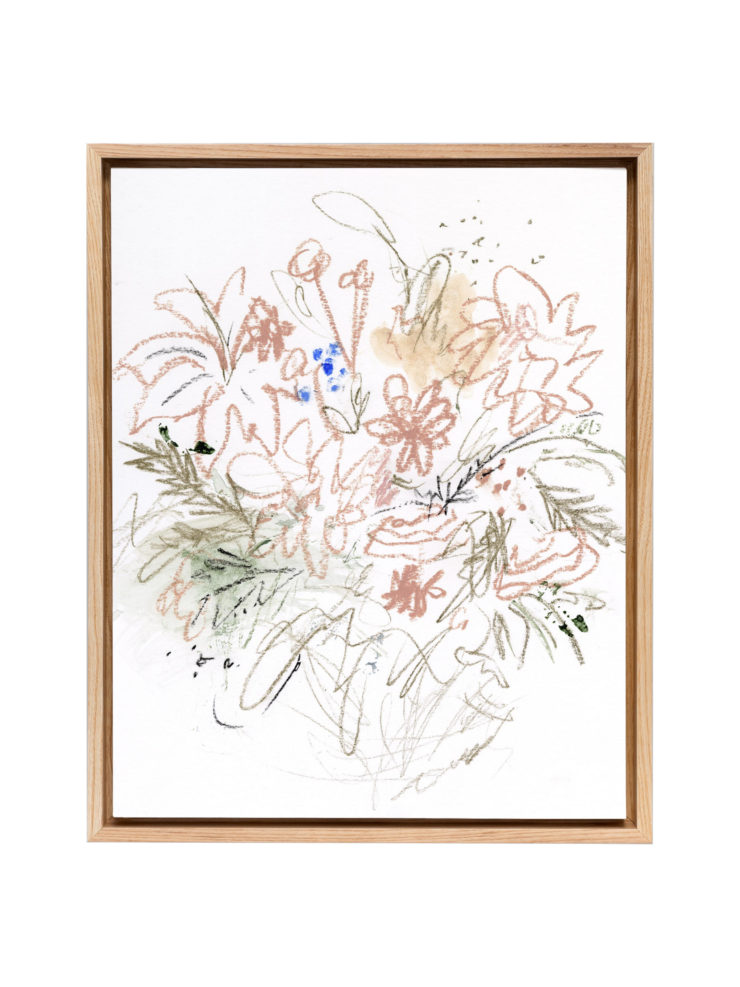 Gestural Floral Sketch | Canvas