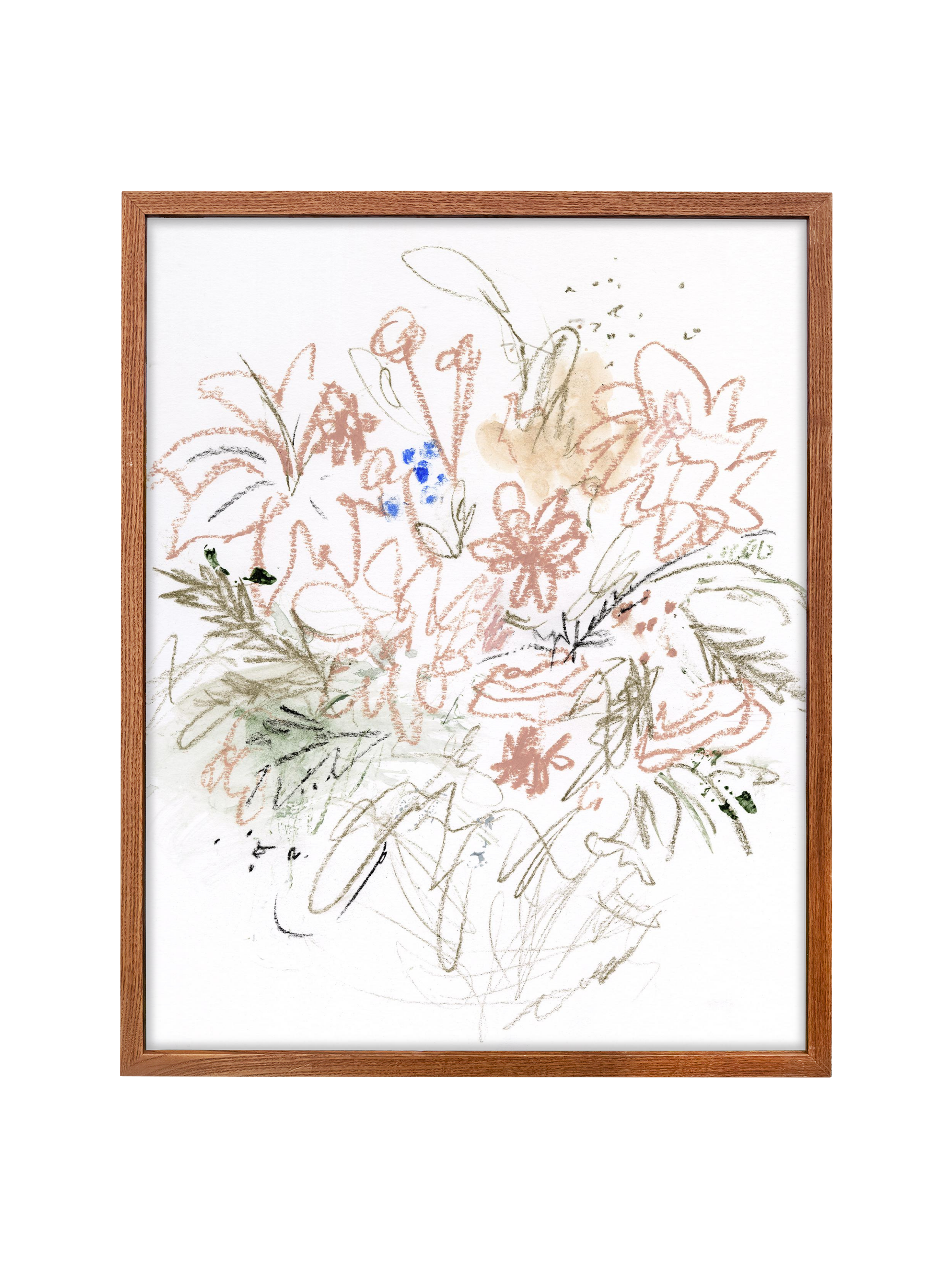 Gestural Floral Sketch | Canvas