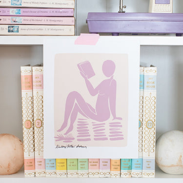 Bookish Nude | Gumdrop | Canvas