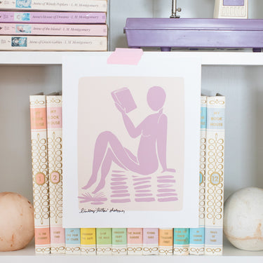 Bookish Nude | Gumdrop | Art Print