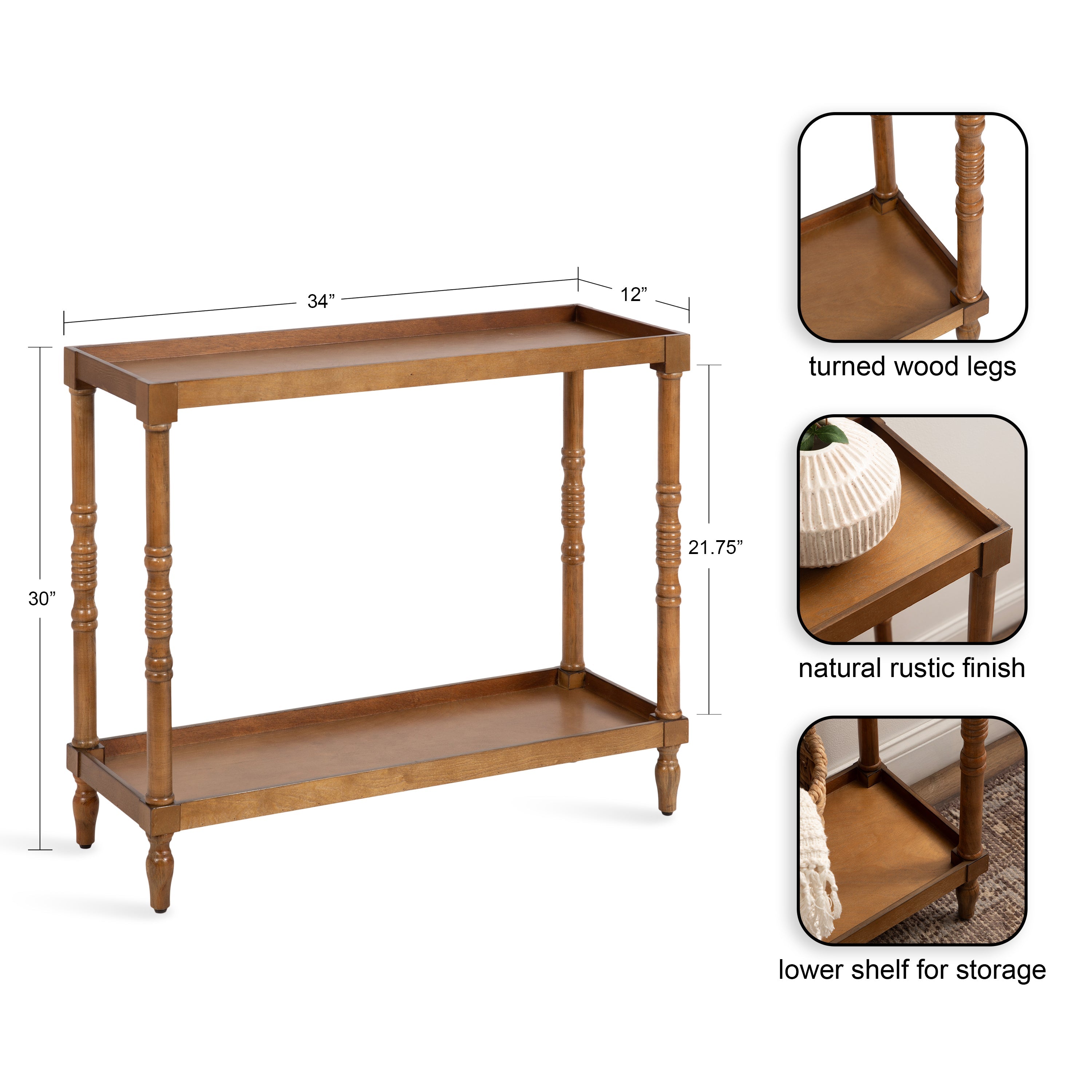 Bellport Rectangle Console Table