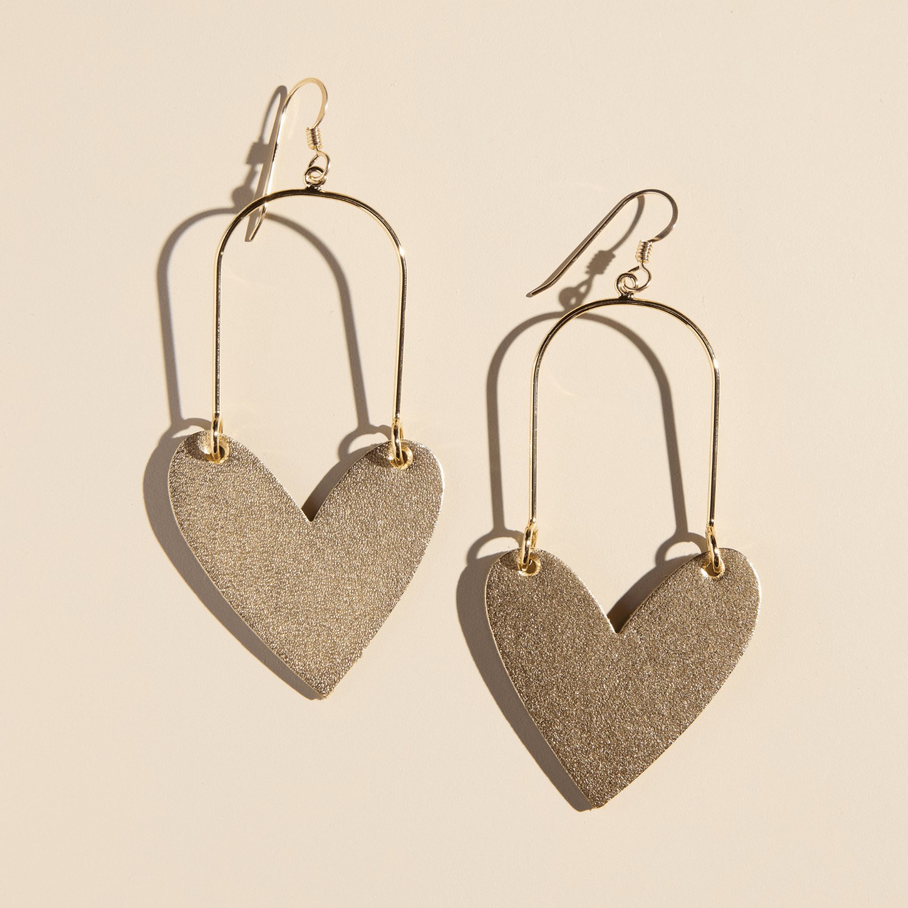 Gold Satin Sweethearts