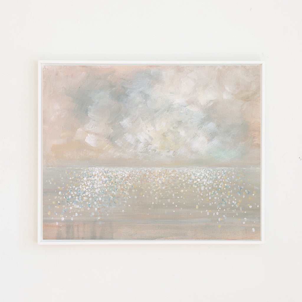 Champagne Waters Wall Art. Classic Horizontal