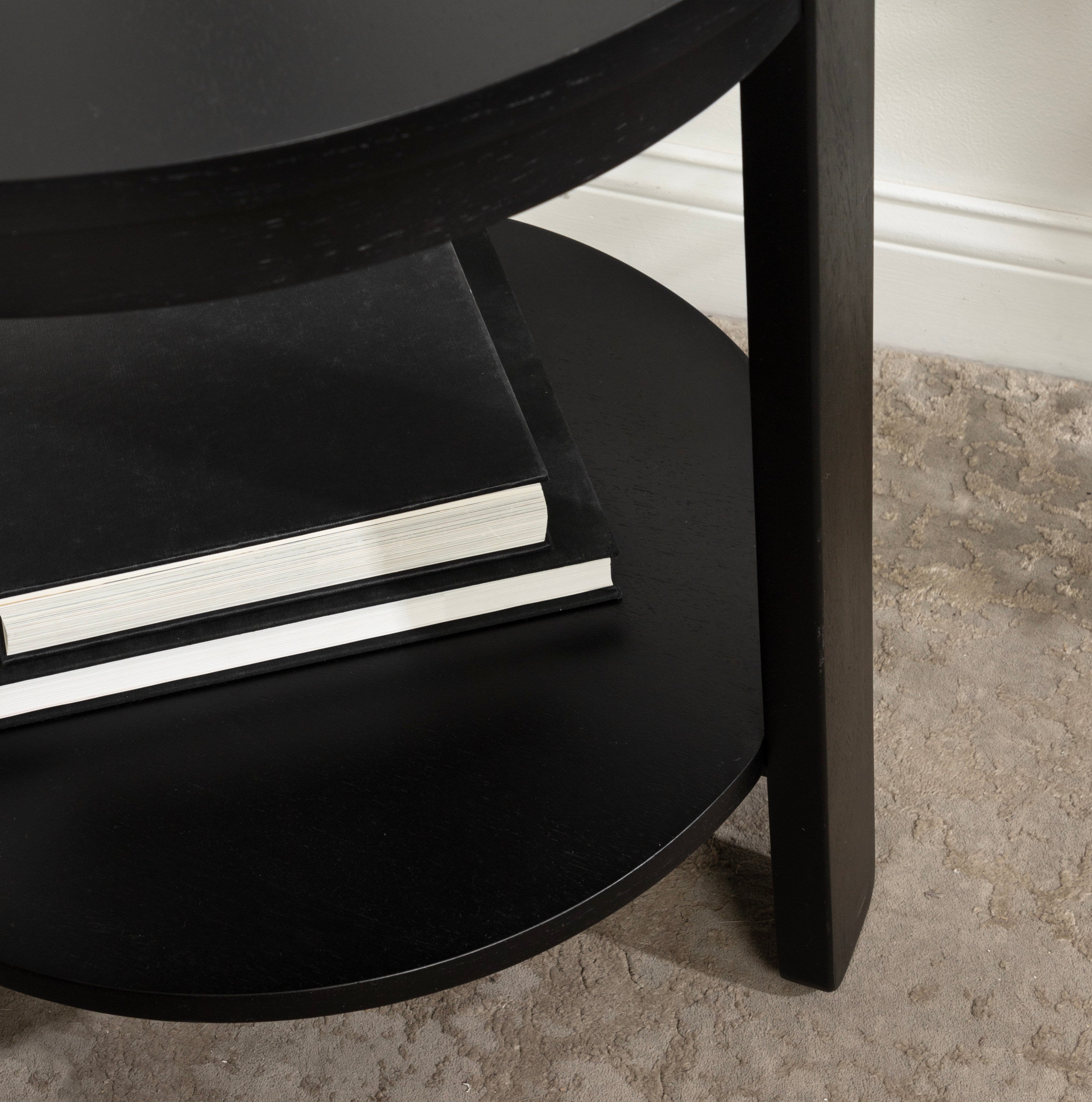 Foxford Round Wood Side Table