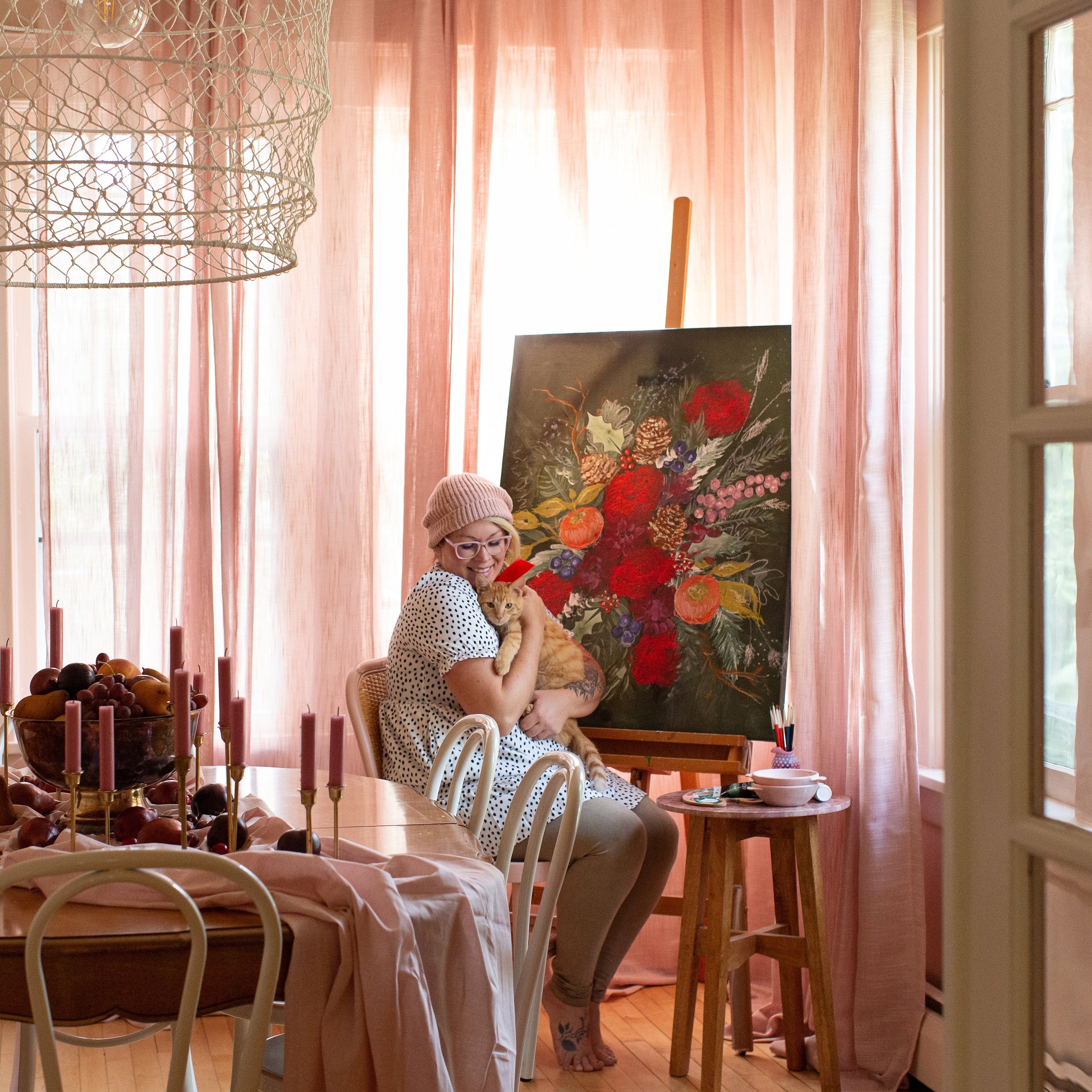 Holiday Bouquet | Canvas