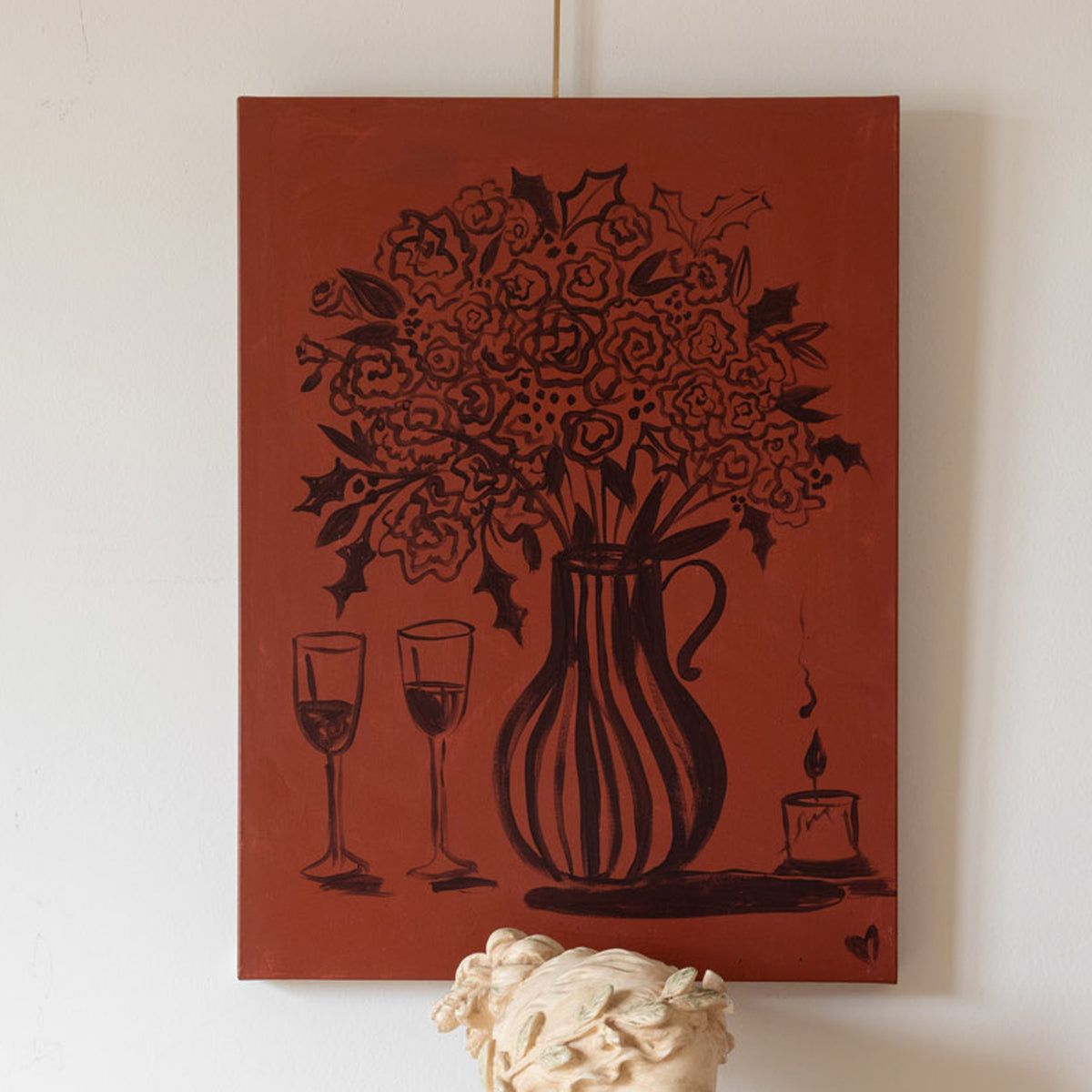 Holiday Party Canvas Wall Art