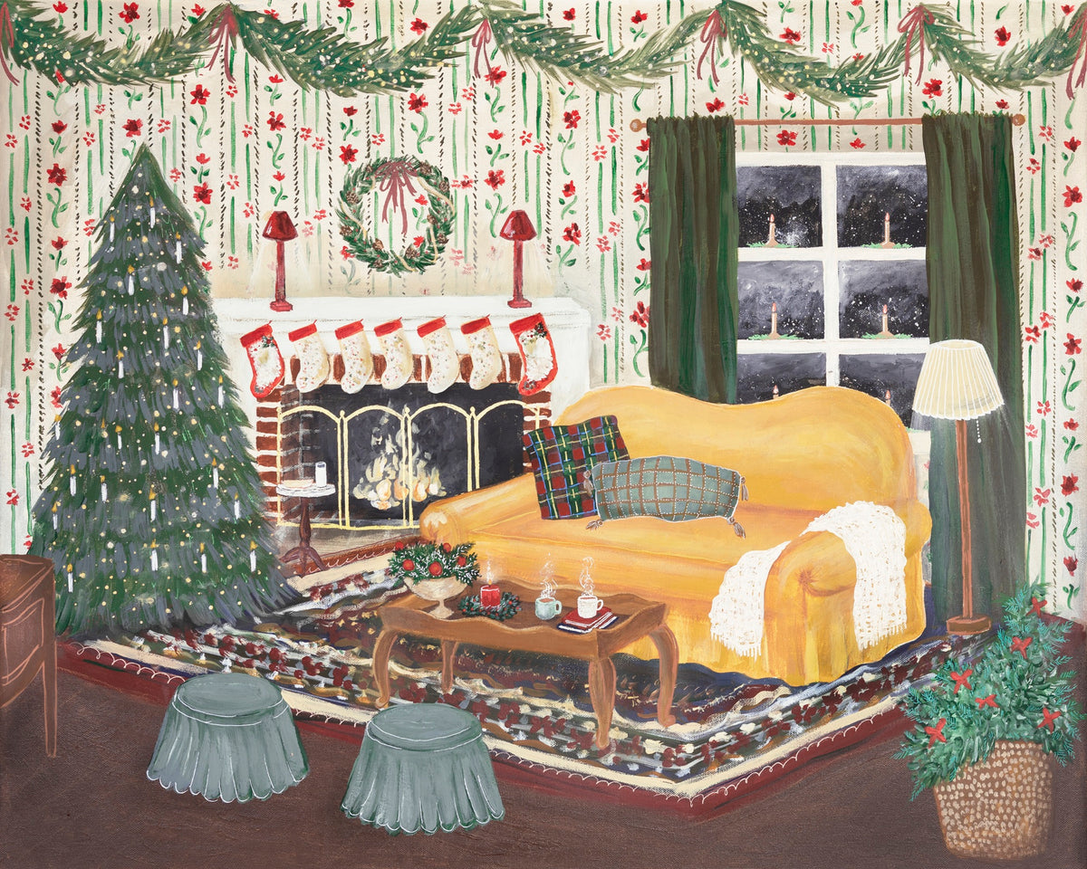 Home Alone House Canvas Wall Art
