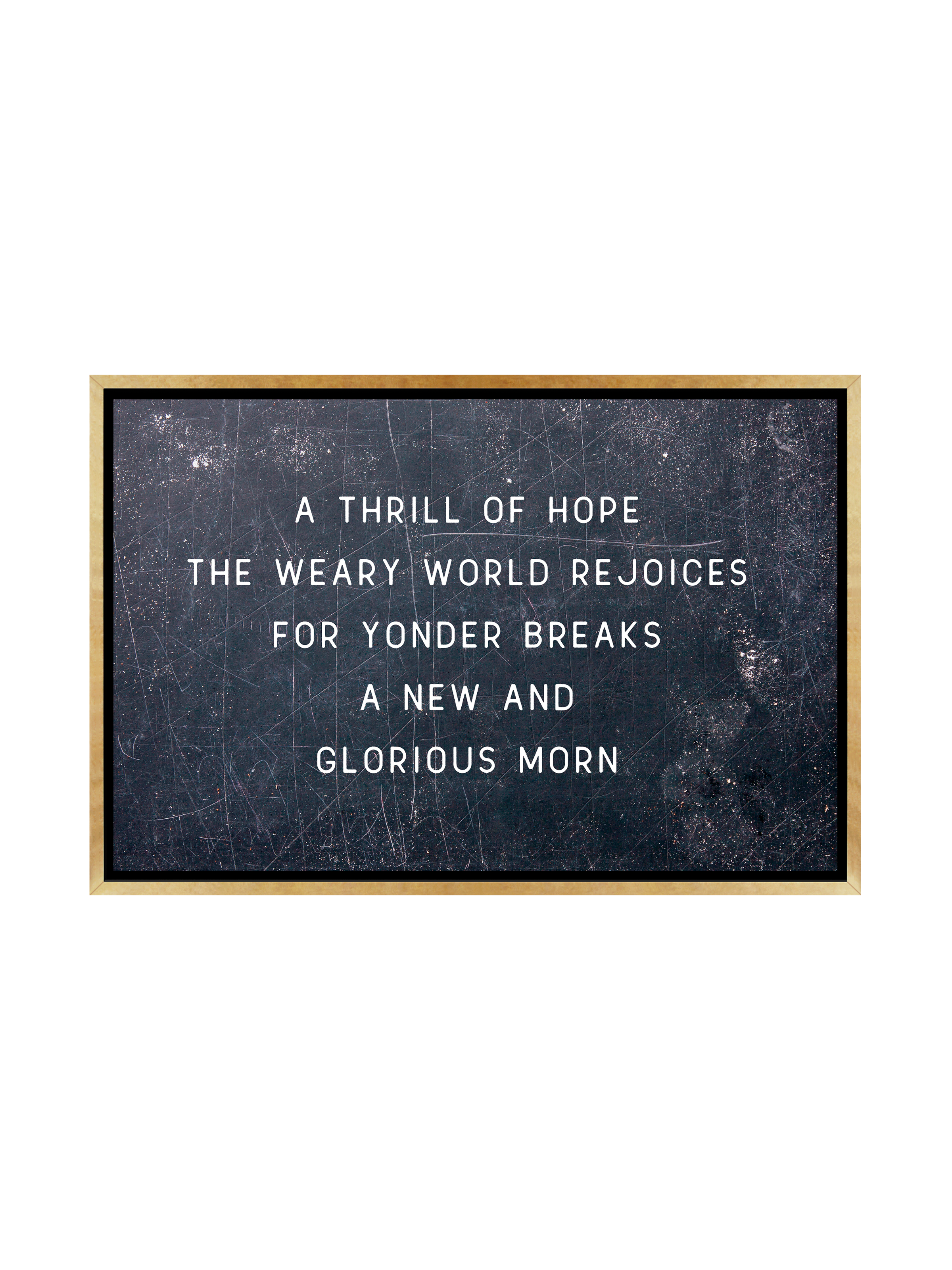 Thrill of Hope | Canvas