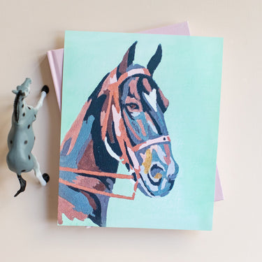 Horse Paint by Number | Canvas