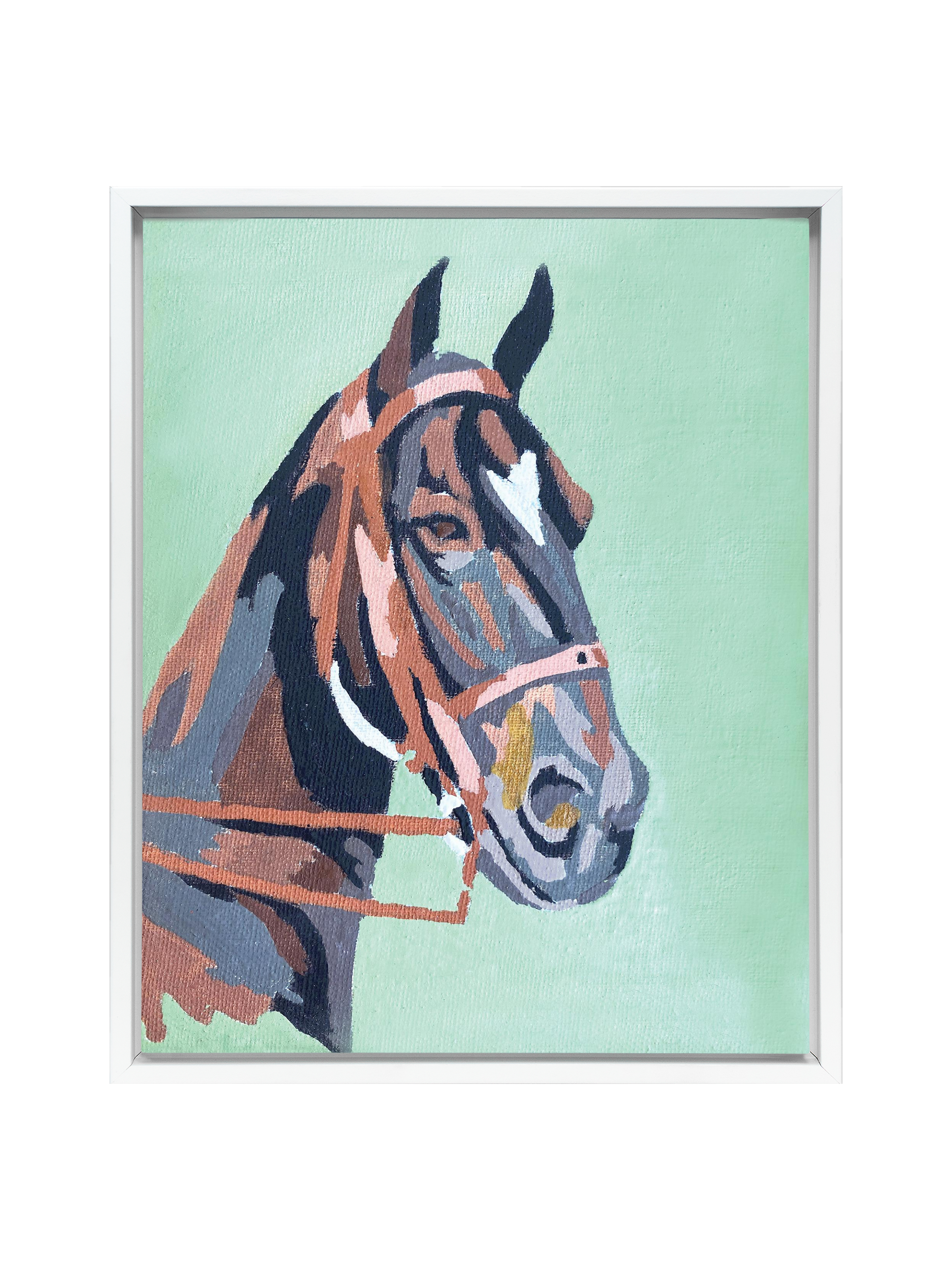 Horse Paint by Number | Canvas