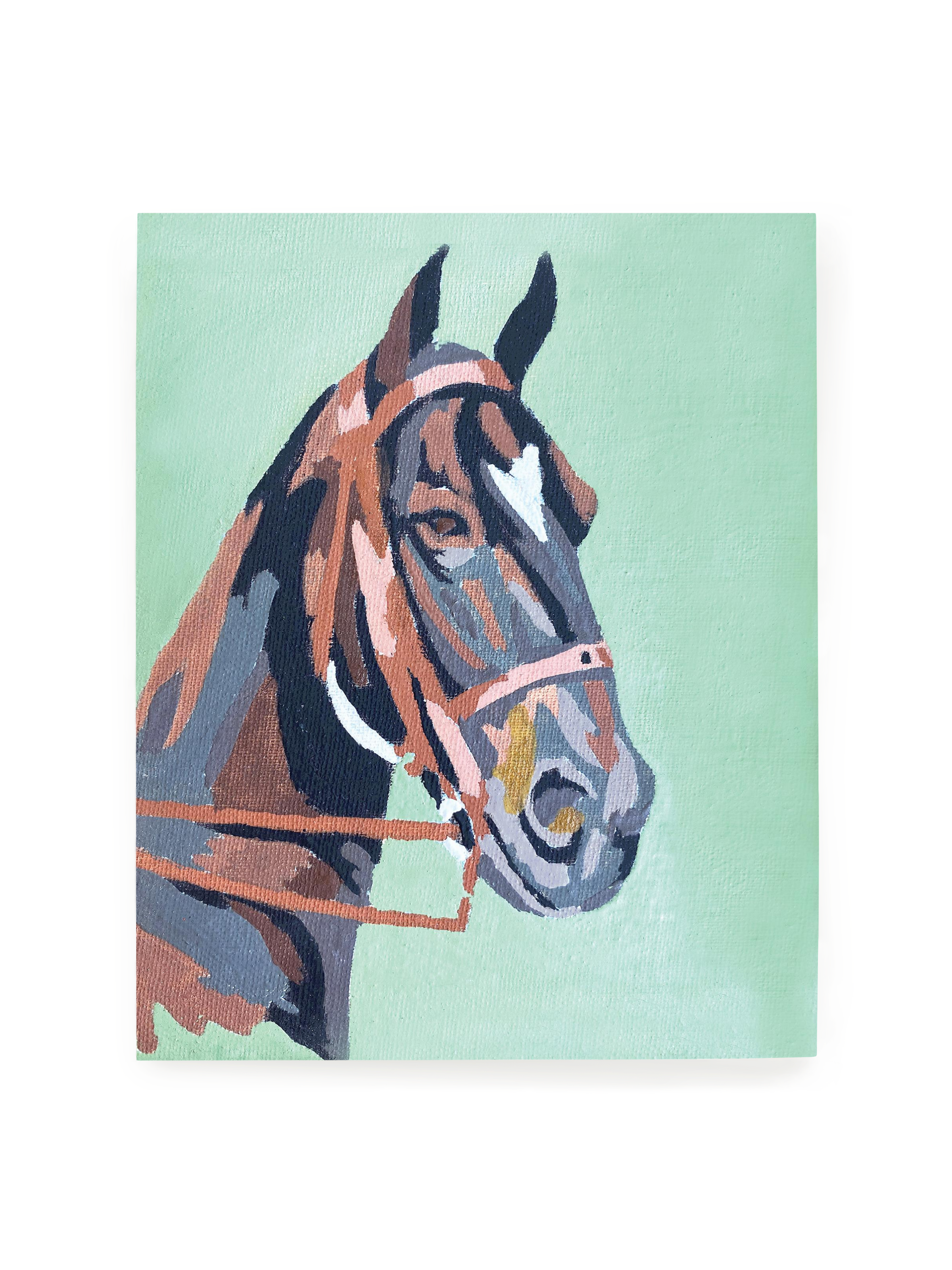 Horse Paint by Number | Art Print