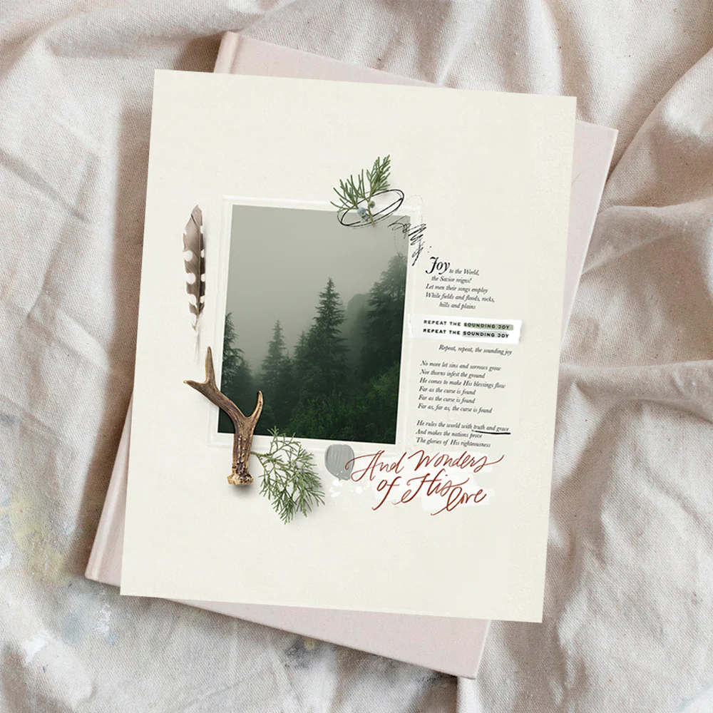Heaven & Nature Sing Sketchbook Luxe Art Print
