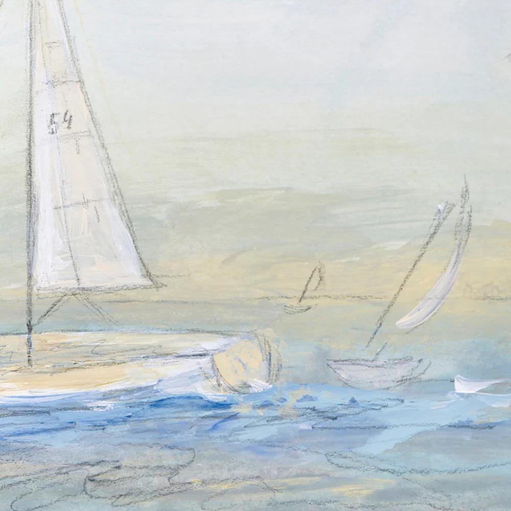 Sail Away Luxe Art Print