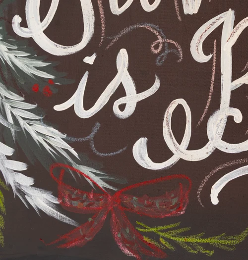 Rejoice! A Savior Is Born Art Print by Lindsay Letters