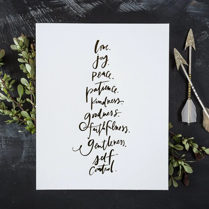 Fruit of the Spirit Luxe Art Print
