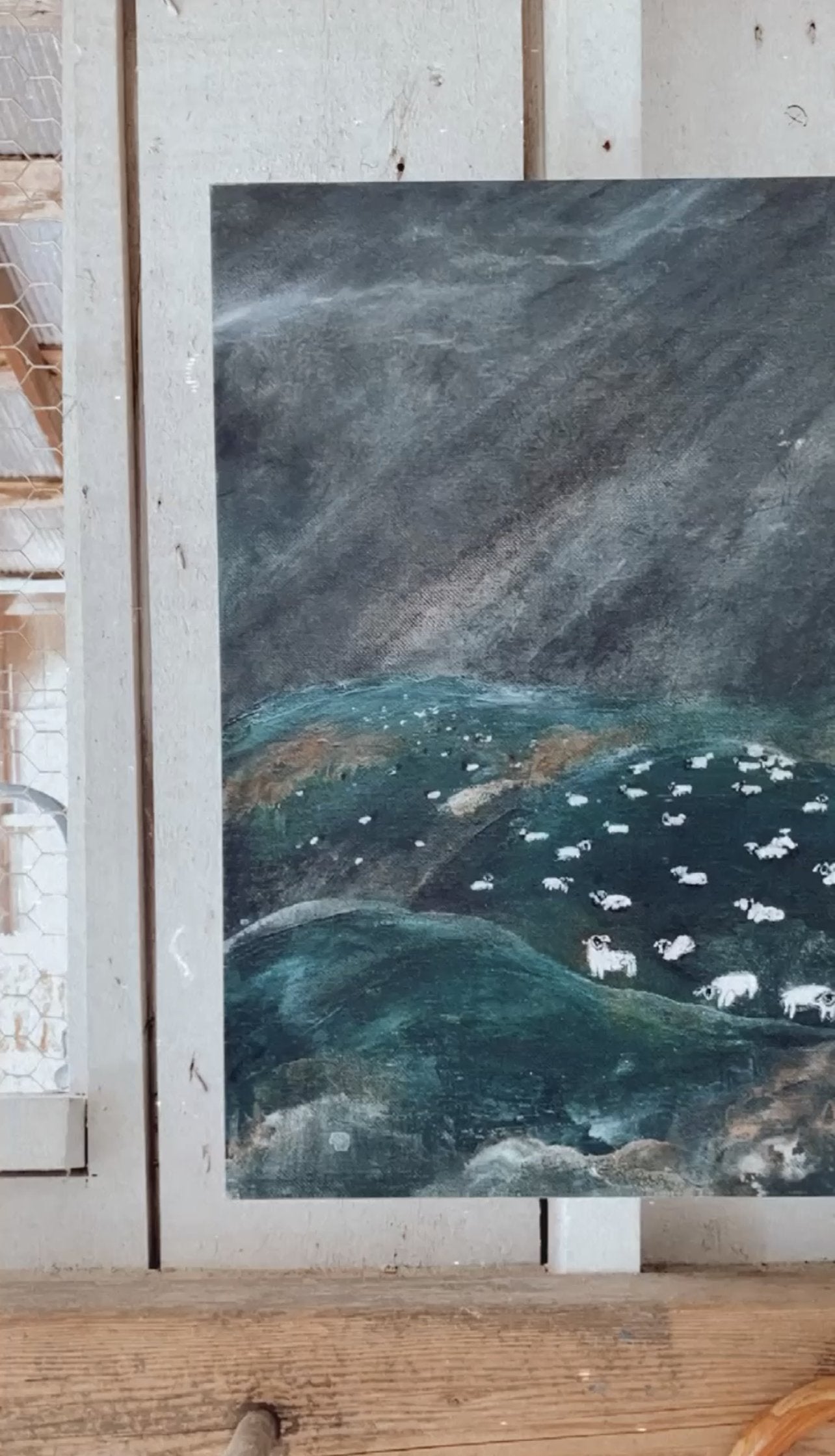 Flocks By Night | Canvas