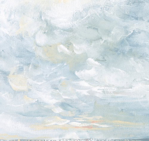 Dazzling Shore Luxe Art Print