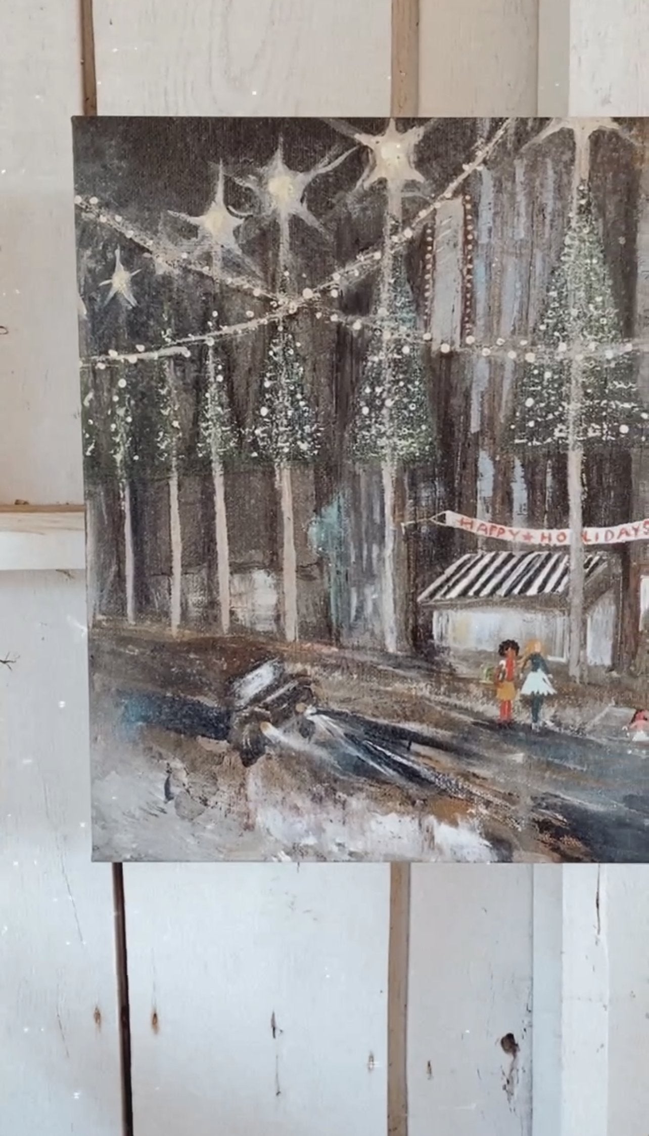 Christmastime in the City | Canvas