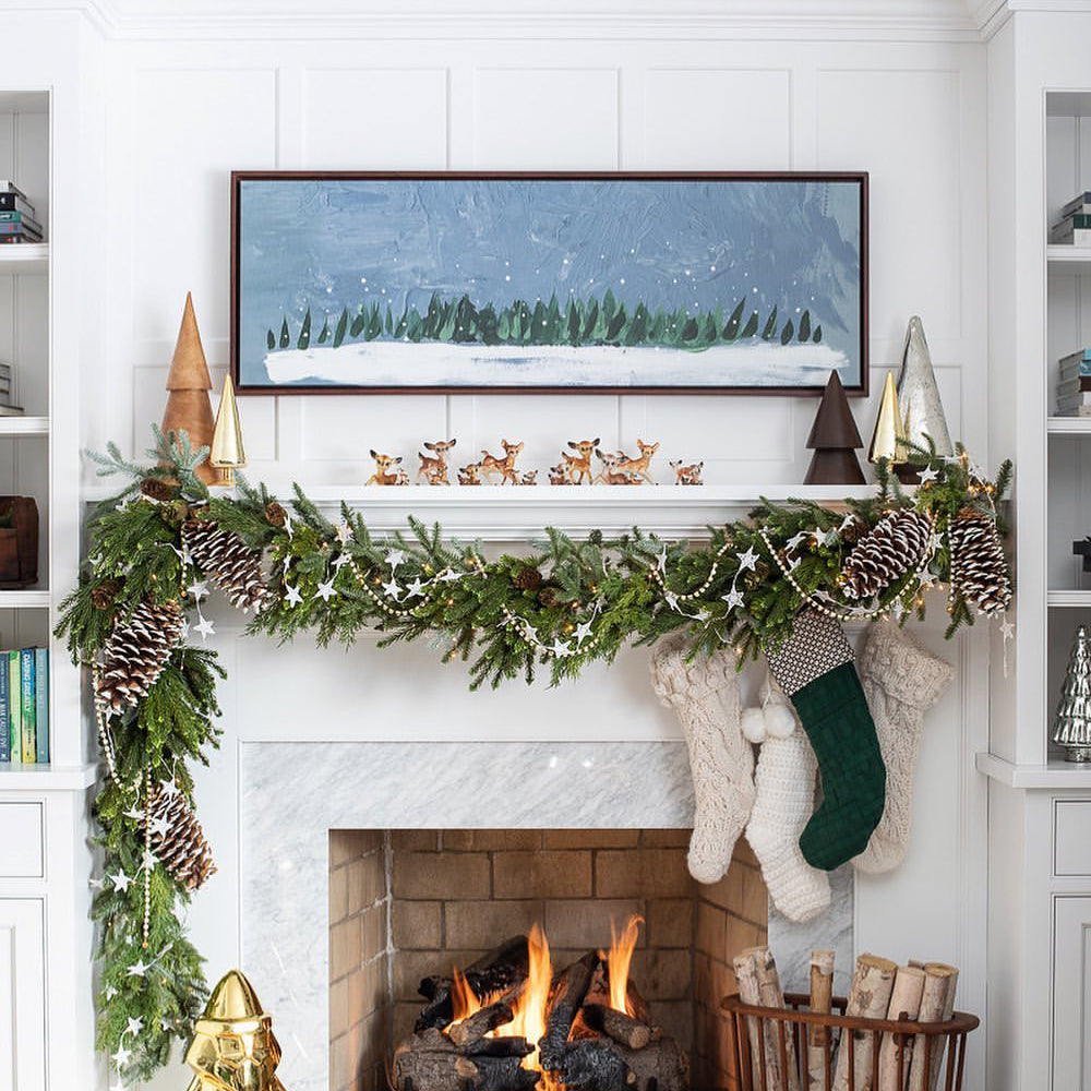 Petite Pano Pines Canvas Wall Art . Pano