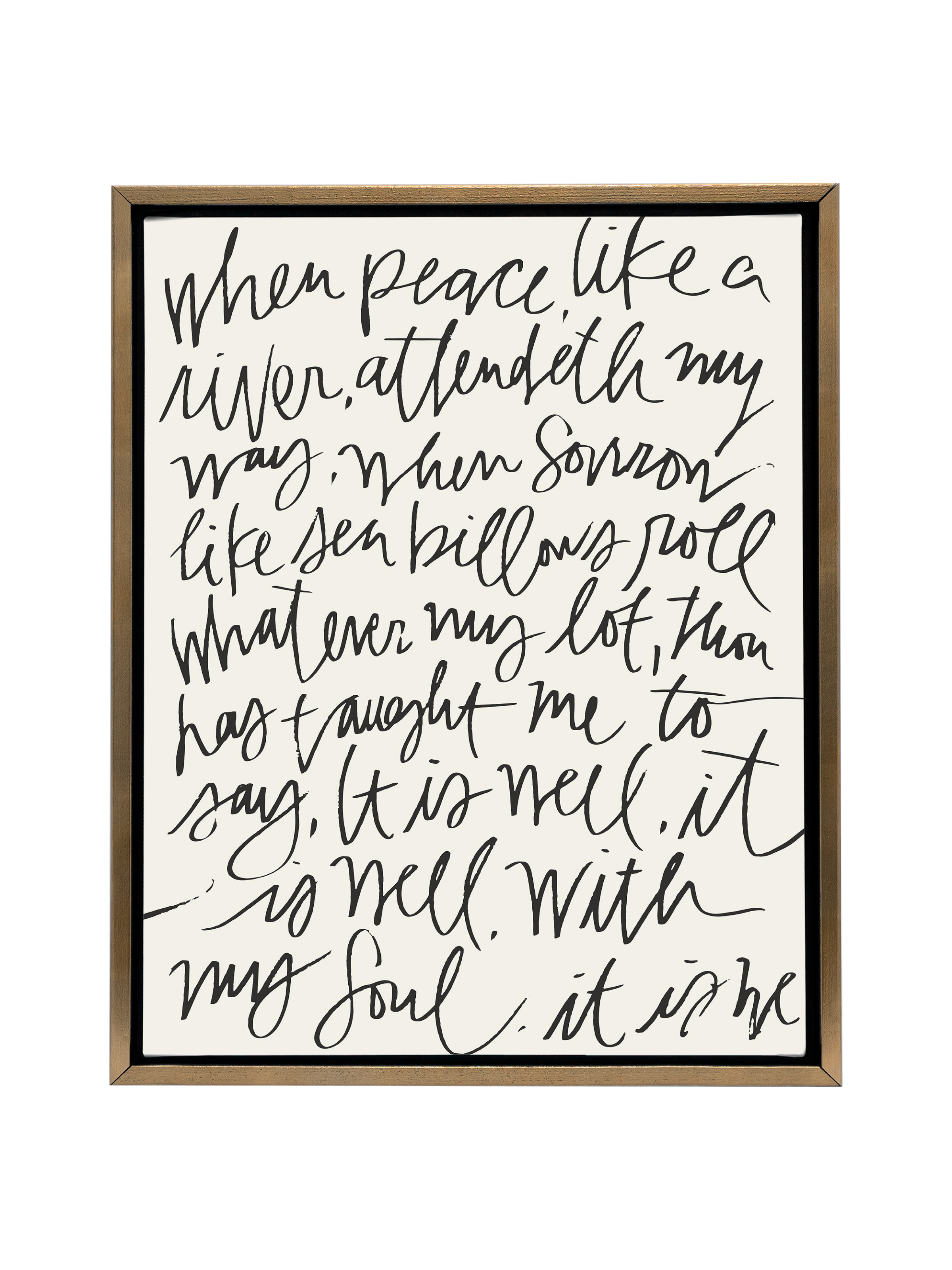 It Is Well | Alabaster | Canvas