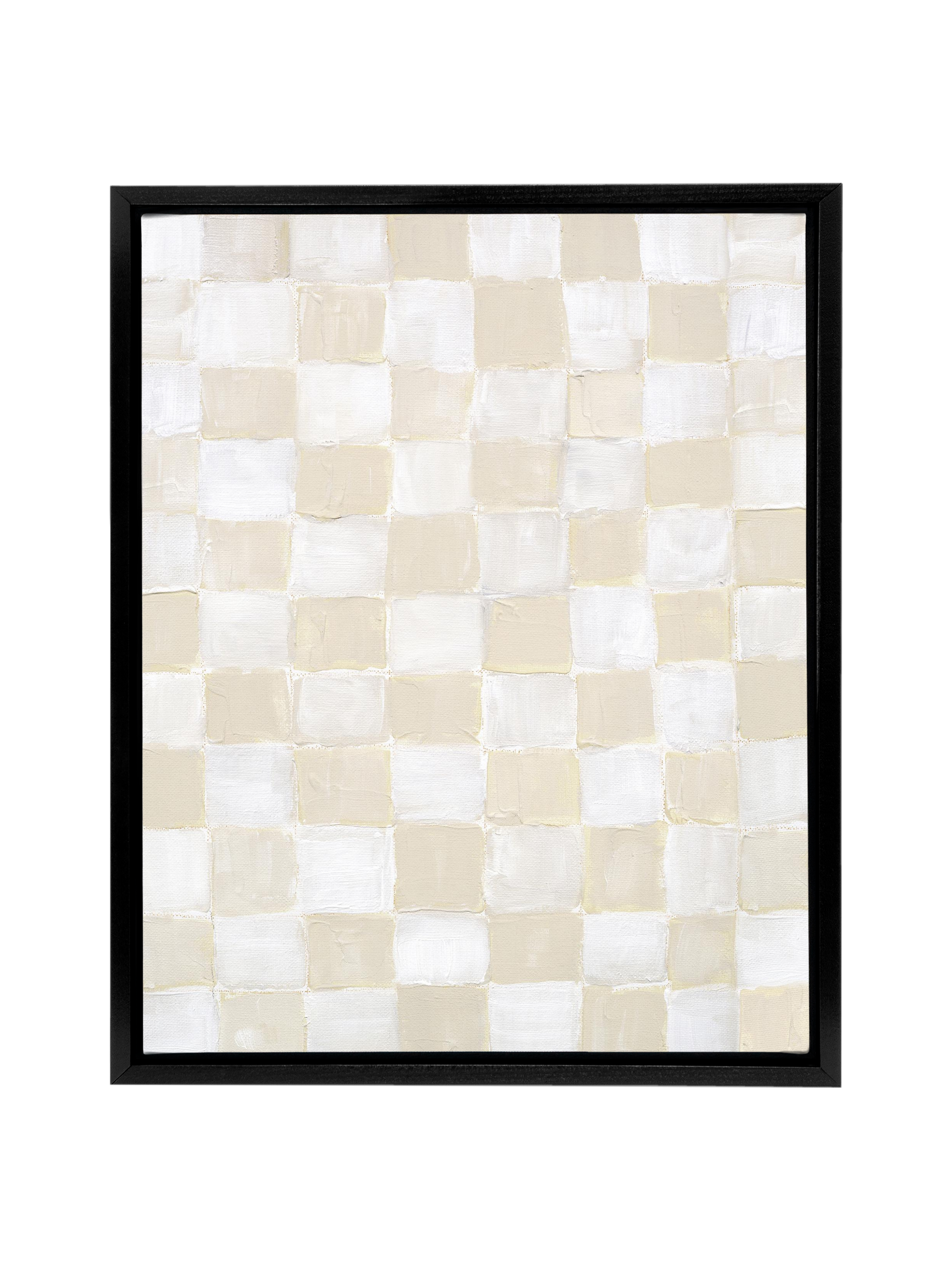 Ivory Checks | Canvas