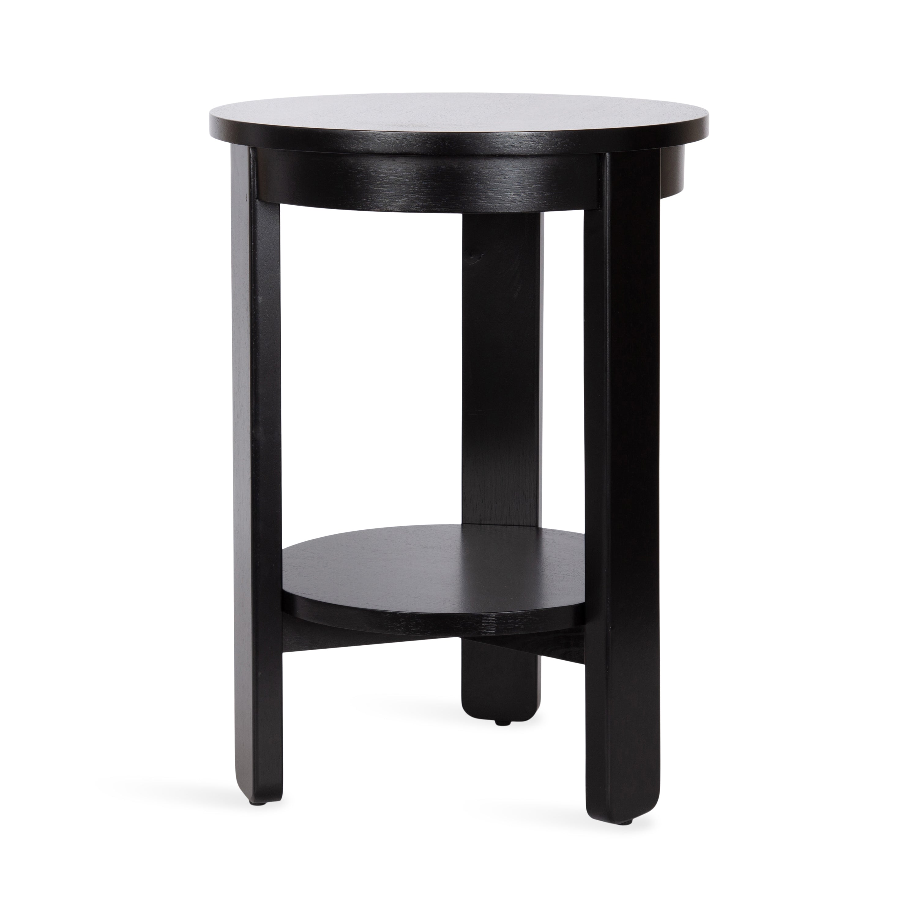 Foxford Round Wood Side Table