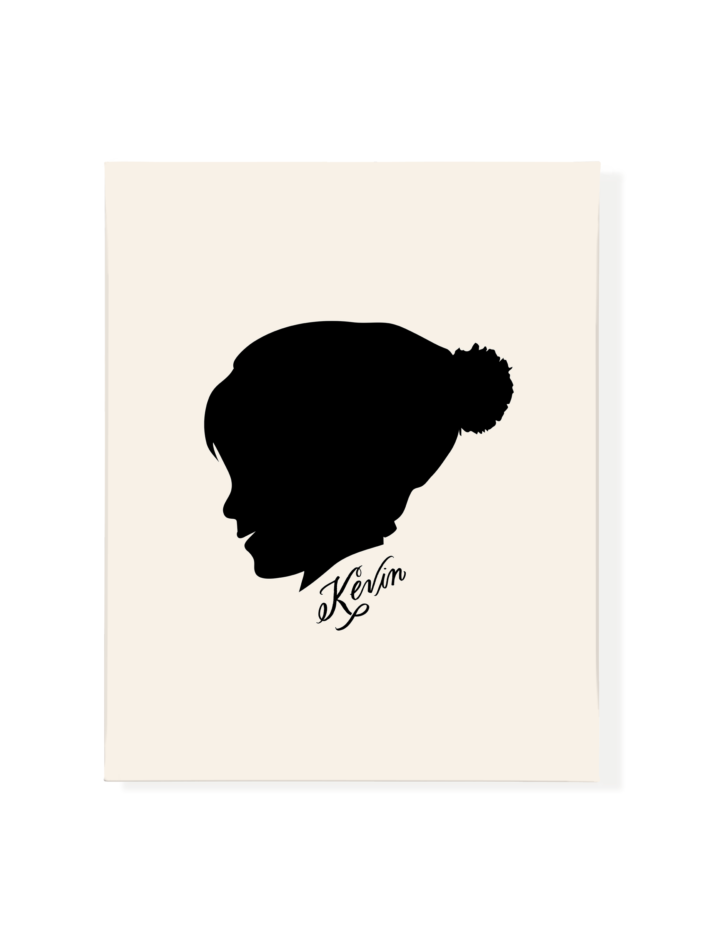 Kevin Silhouette | Canvas