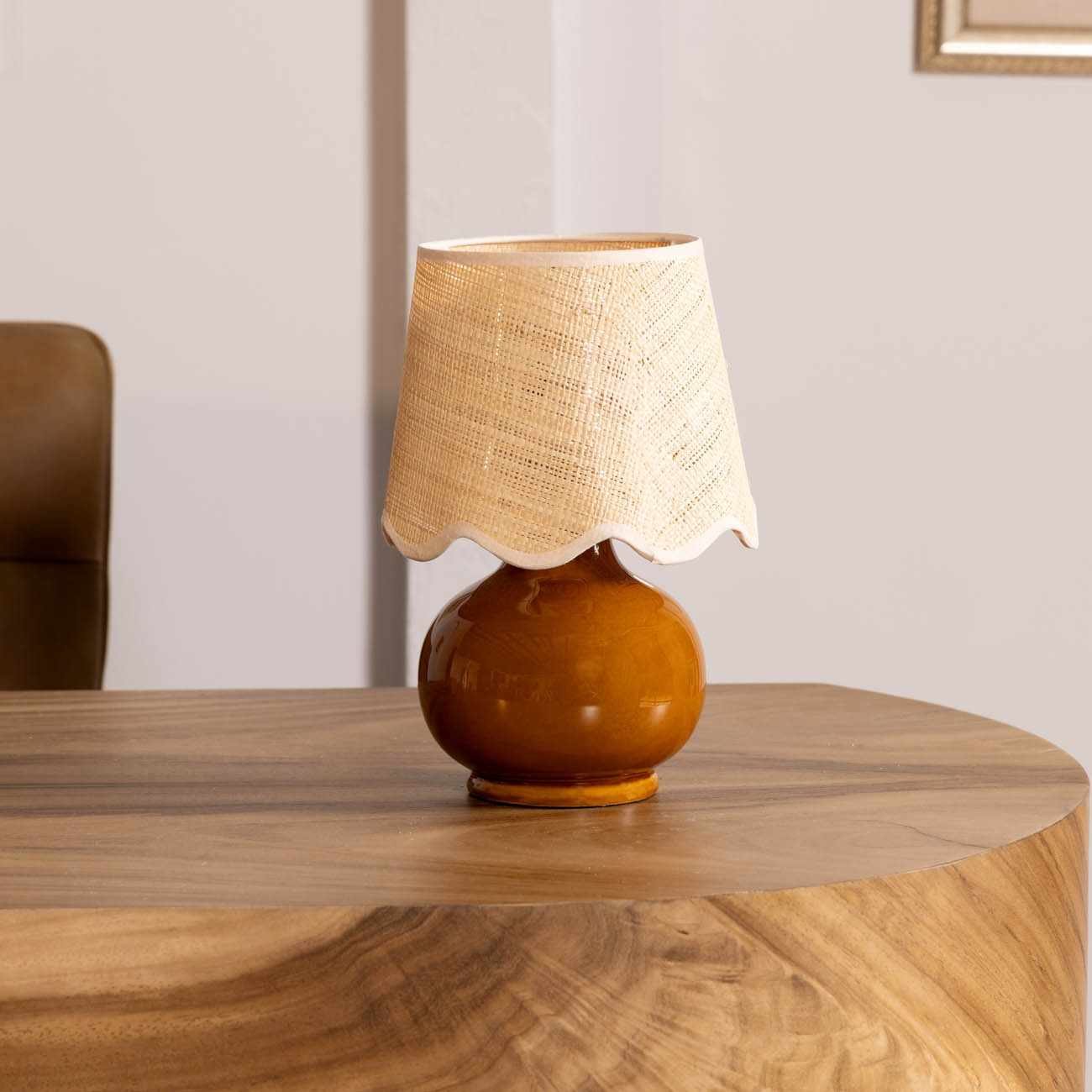 Theisseil Brown Table Lamp