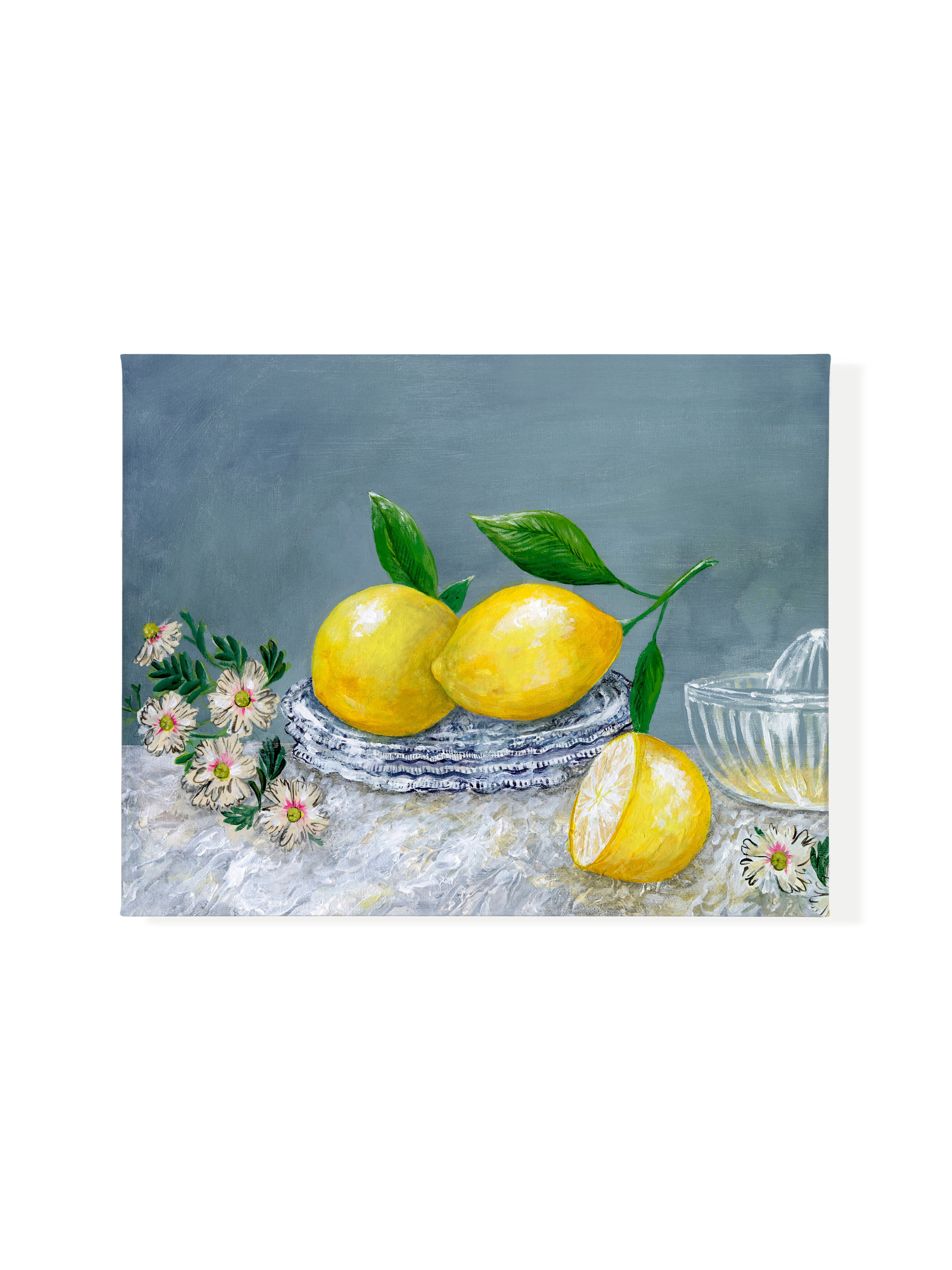 Lemons Still Life | Canvas