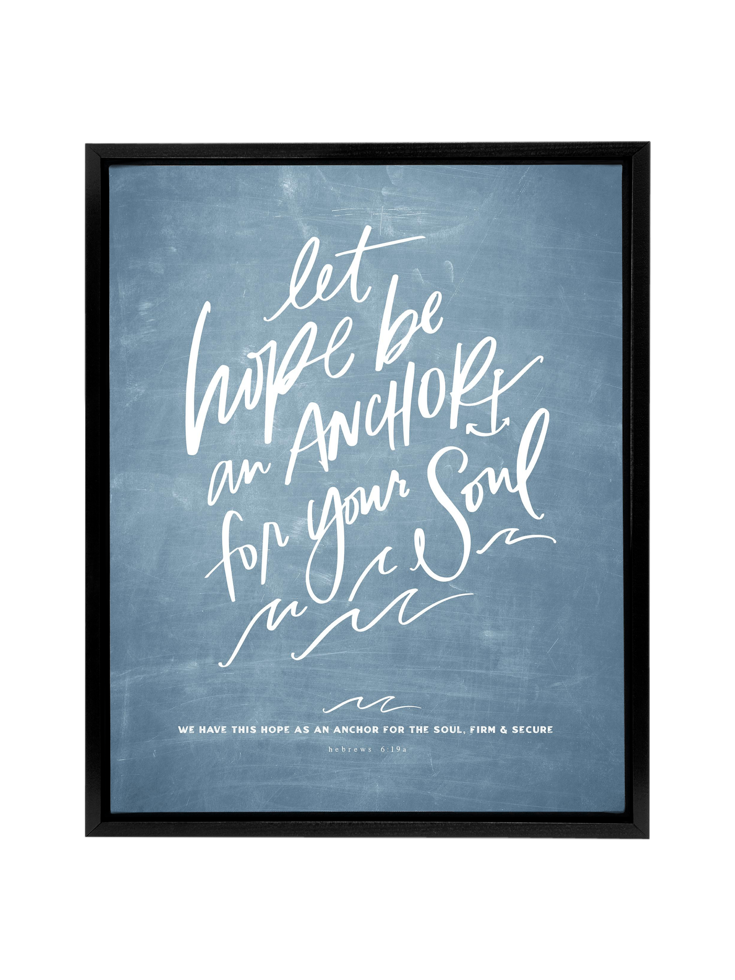Let Hope Anchor Your Soul | Chambray | Canvas