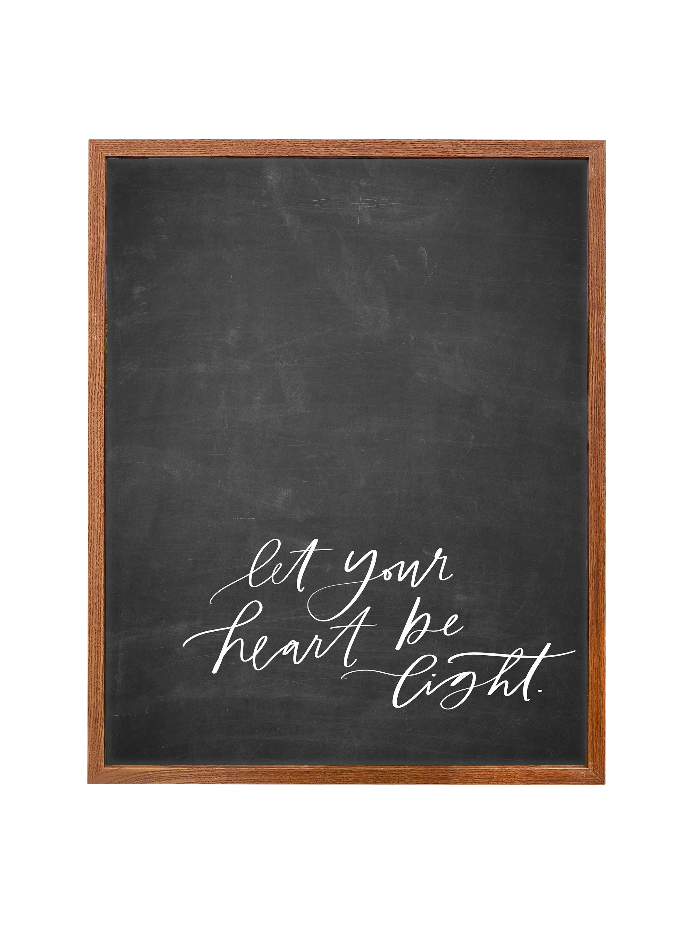 Let Your Heart be Light | Blackboard | Canvas