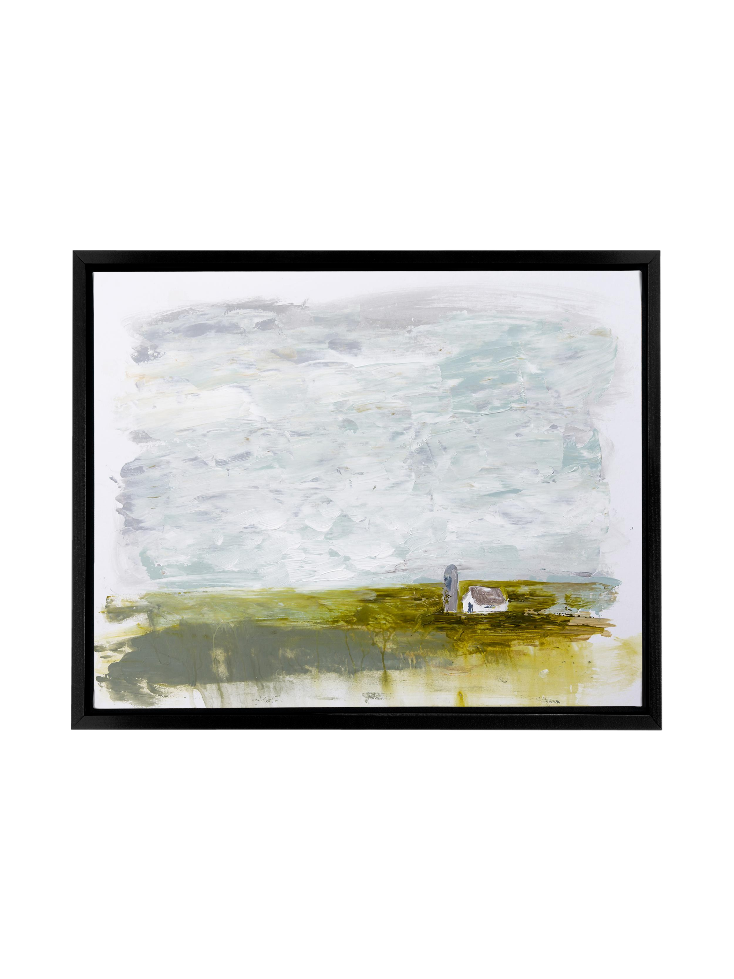 Little White Barn | Canvas