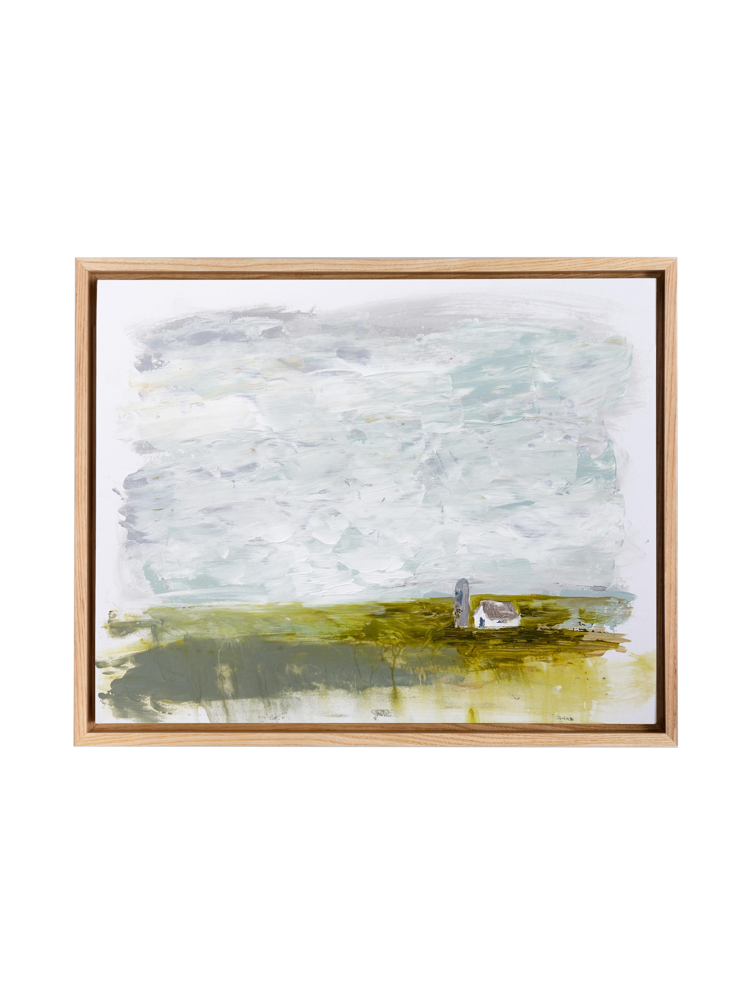 Little White Barn | Canvas