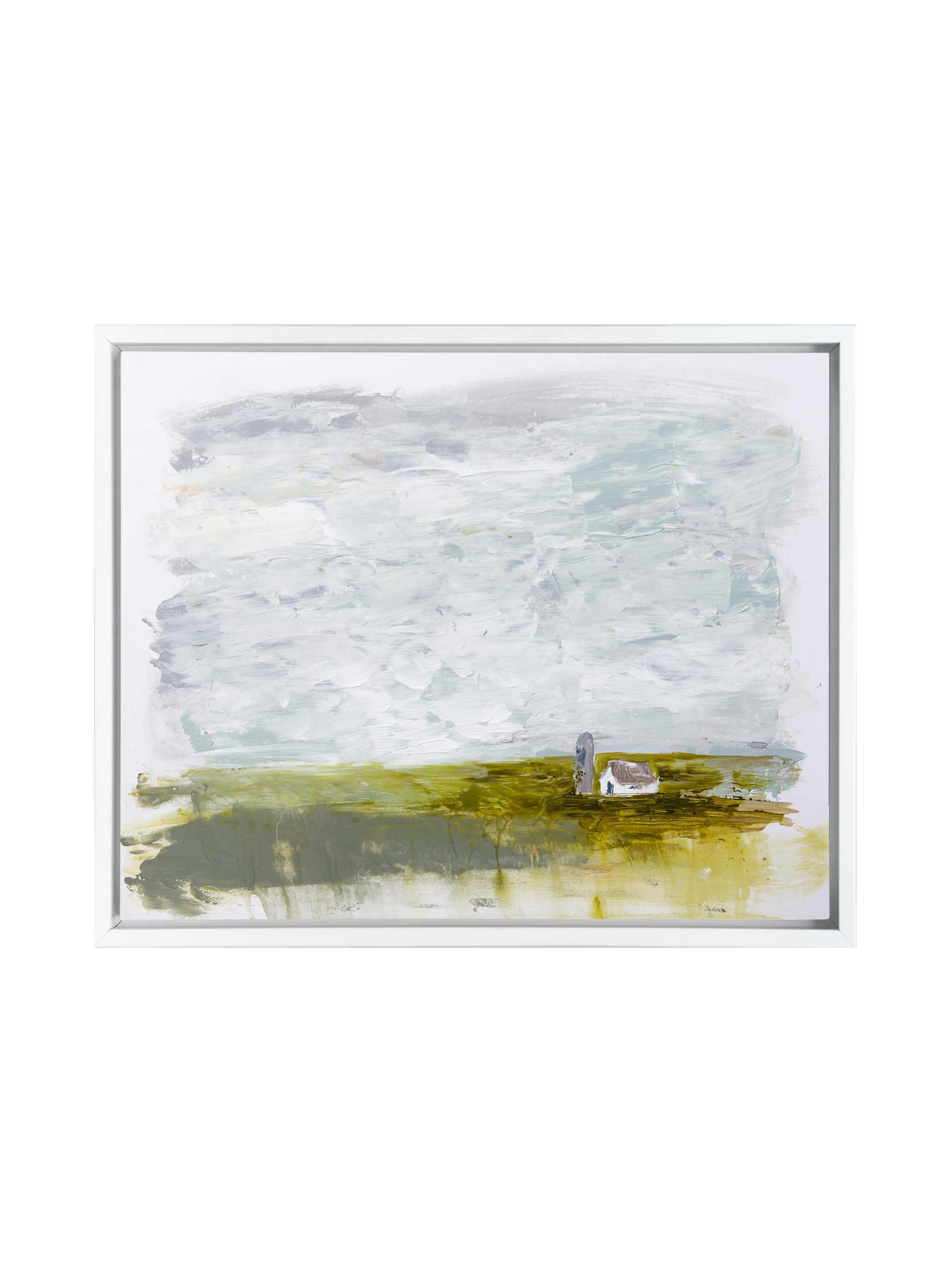 Little White Barn | Canvas