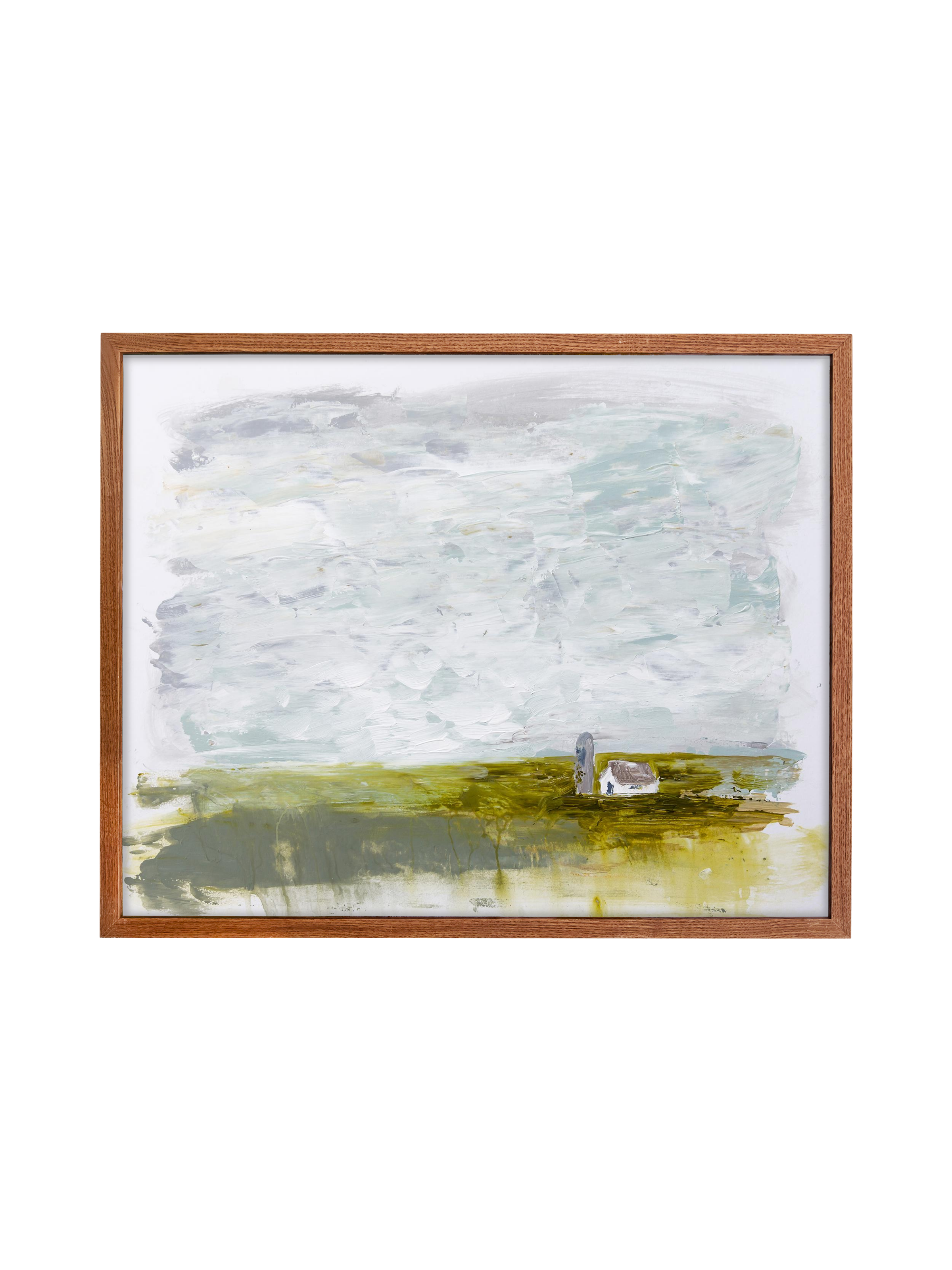 Little White Barn | Canvas