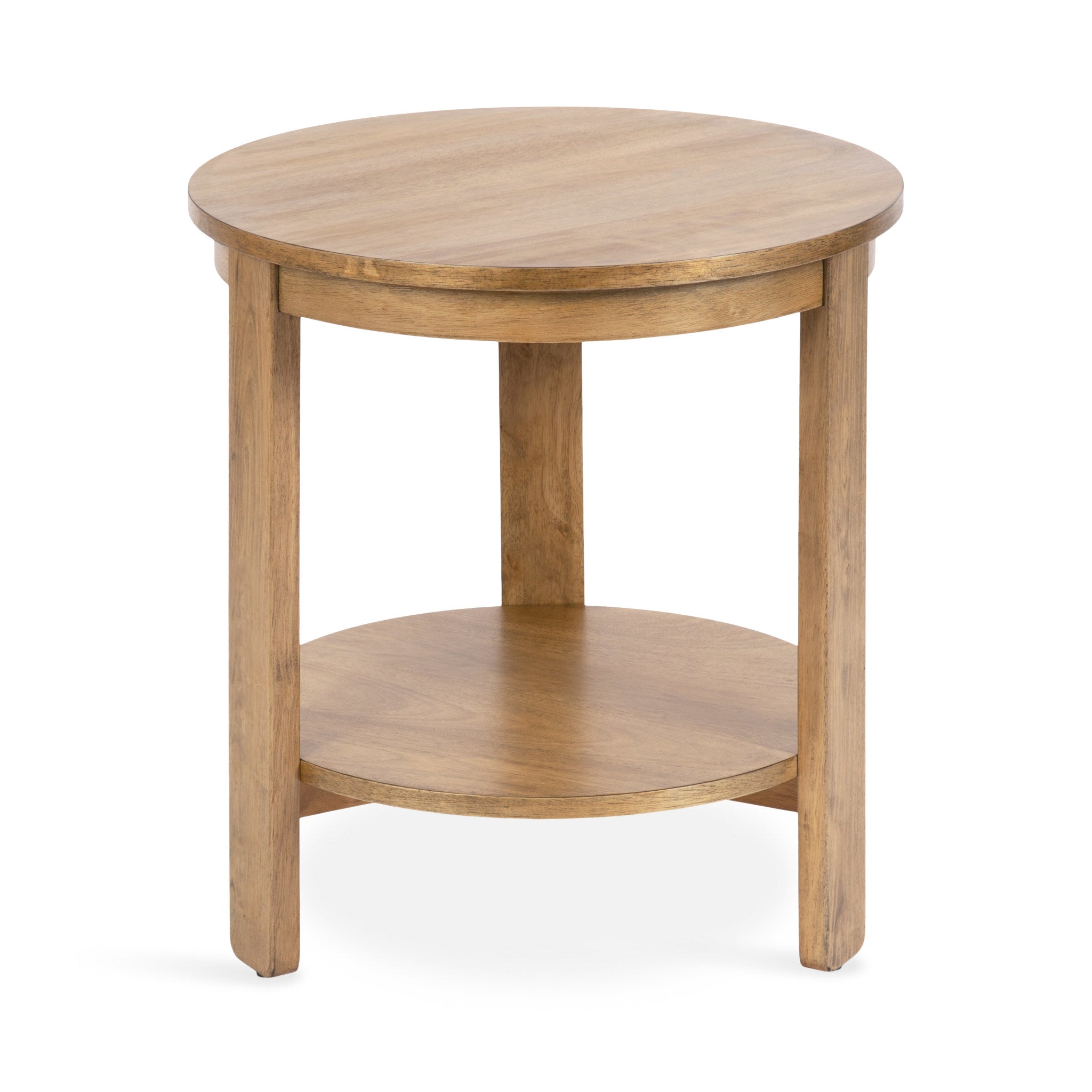 Foxford Round Wood Side Table