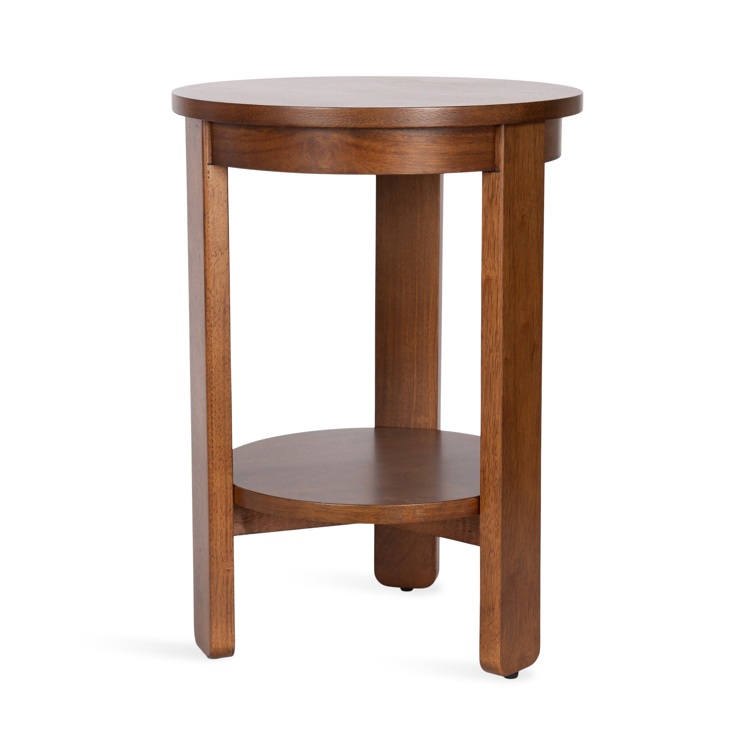 Foxford Round Wood Side Table