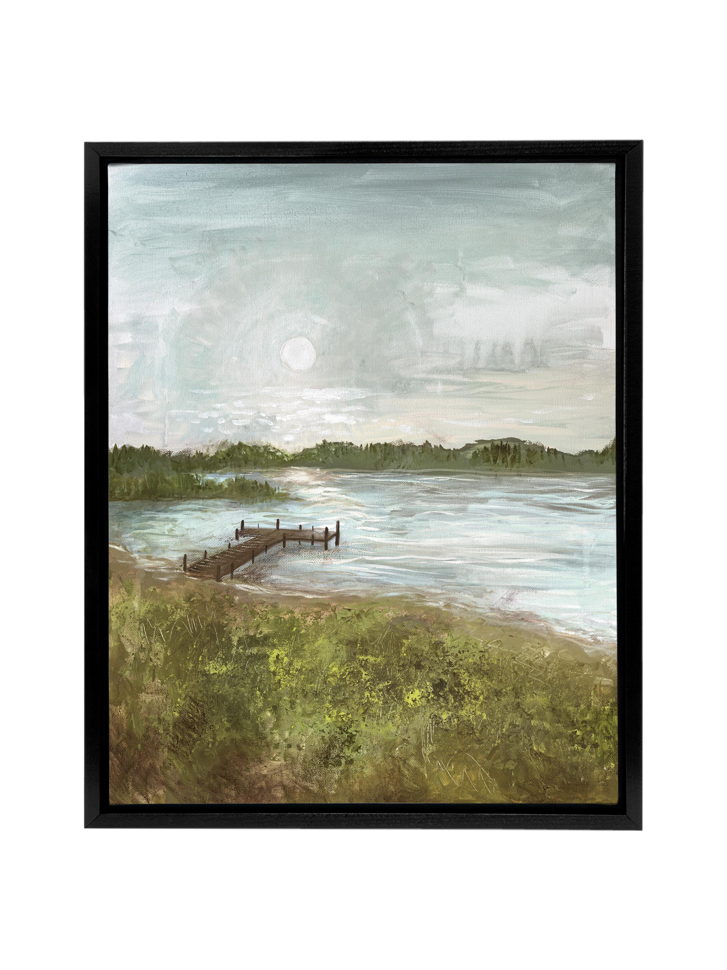 Magic Hour at the Dock | Canvas