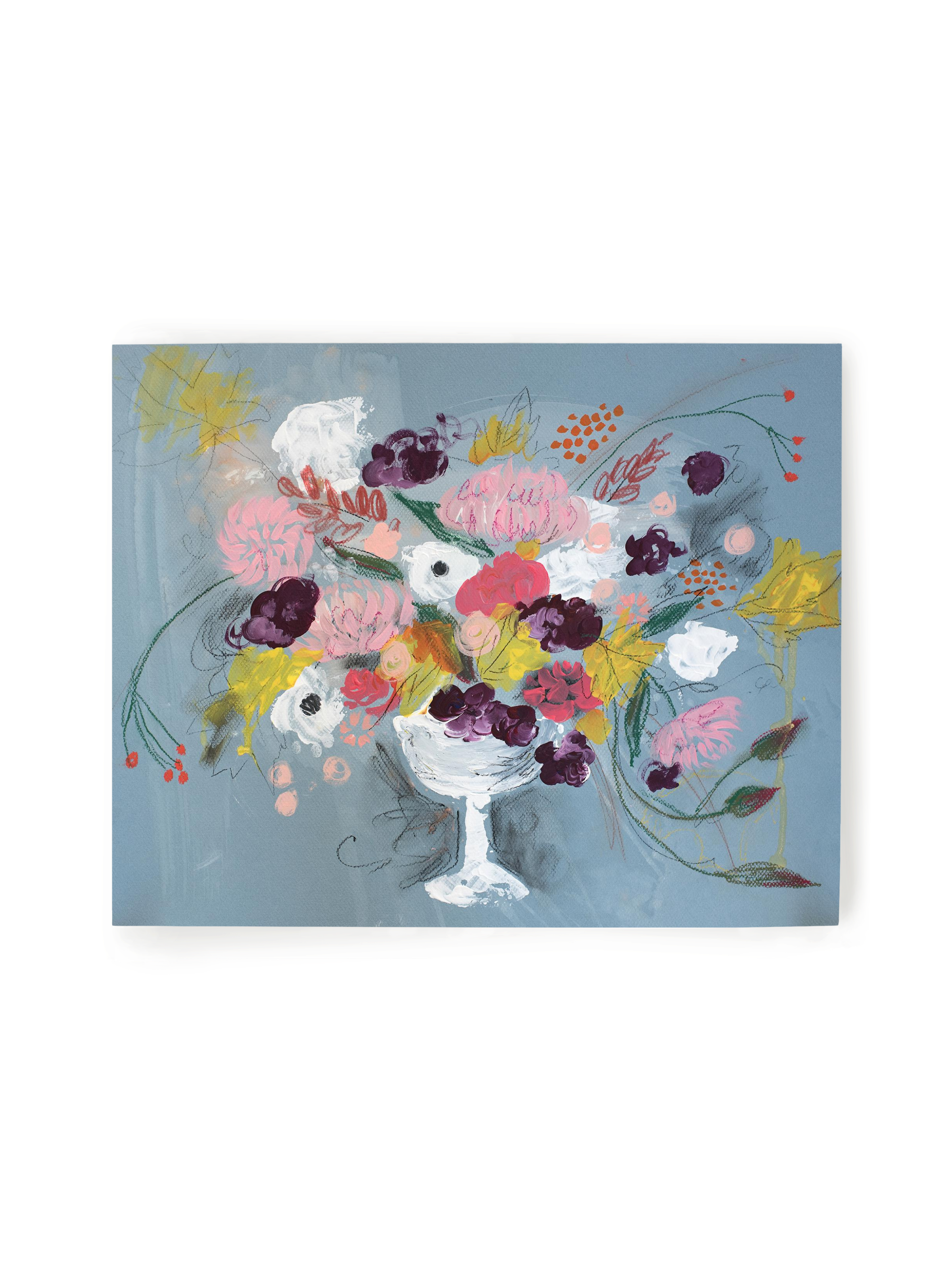 Milkglass Floral | Art Print
