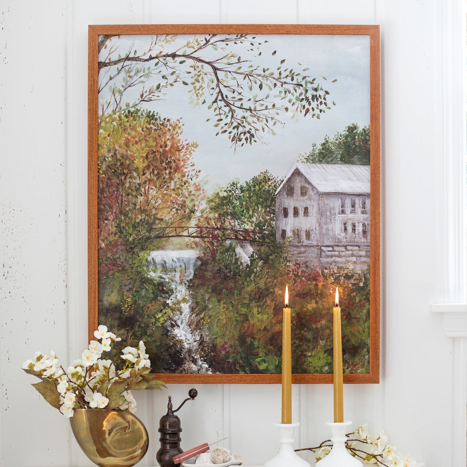 Fall at the Mill | Canvas