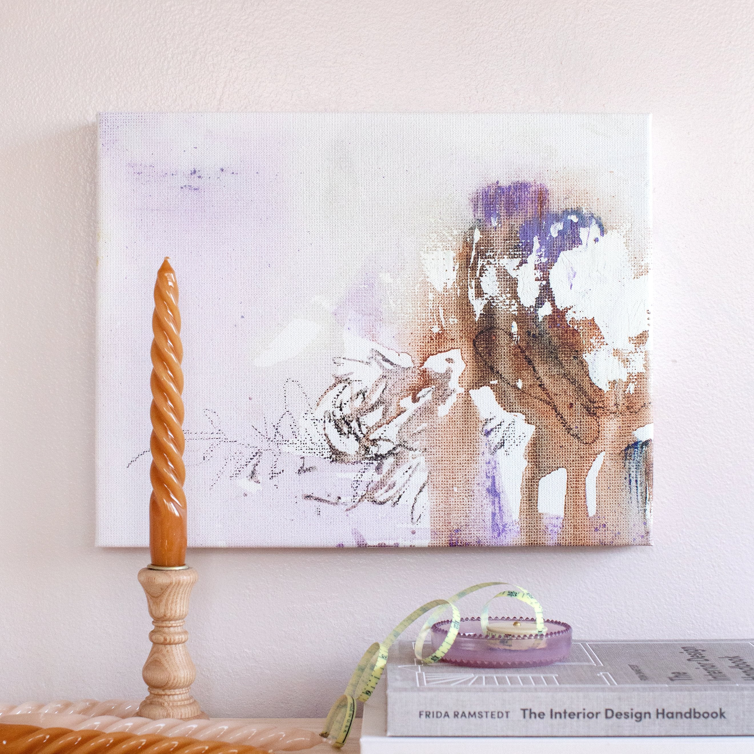 Hyacinth Mini ✧・ﾟ Textured Canvas Wall Art