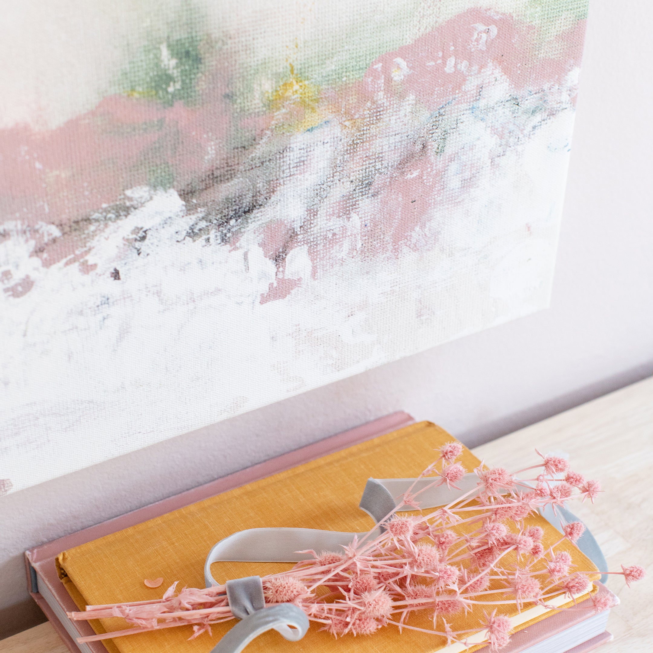 Aster Mini ✧・ﾟ Textured Canvas Wall Art