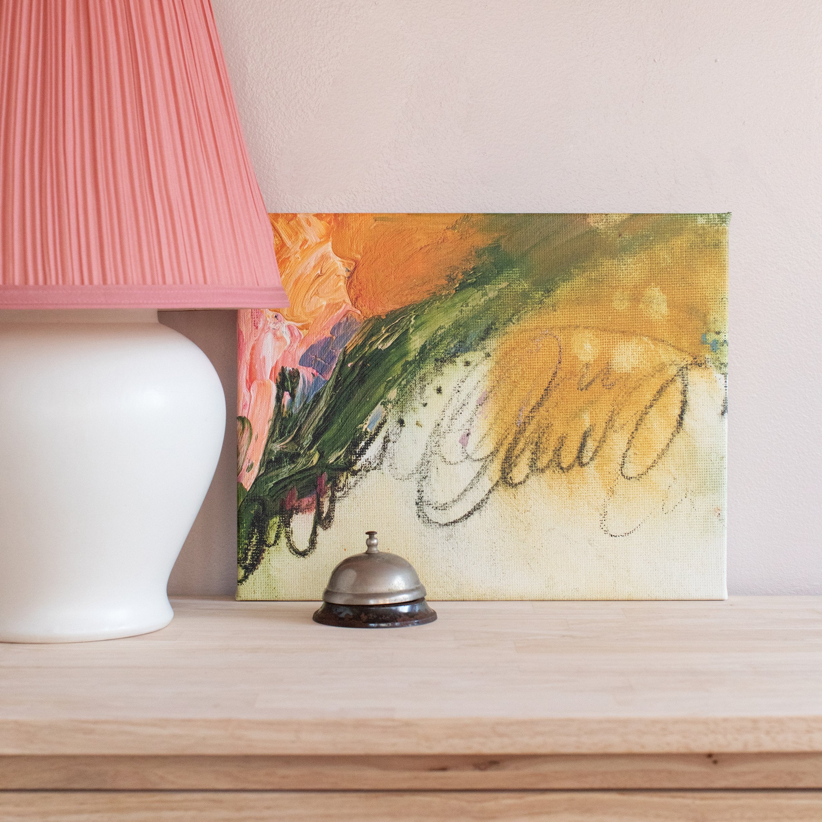 Snap Dragon Mini ✧・ﾟ Textured Canvas Wall Art