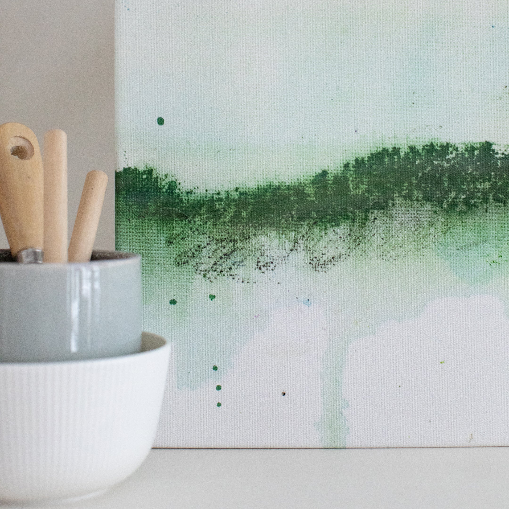 Fern Mini ✧・ﾟ Textured Canvas Wall Art