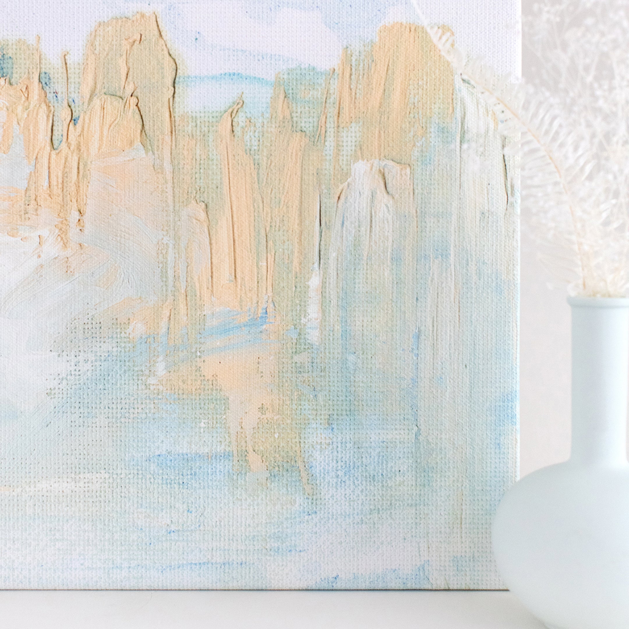 Moonlighting Mini ✧・ﾟ Textured Canvas Wall Art