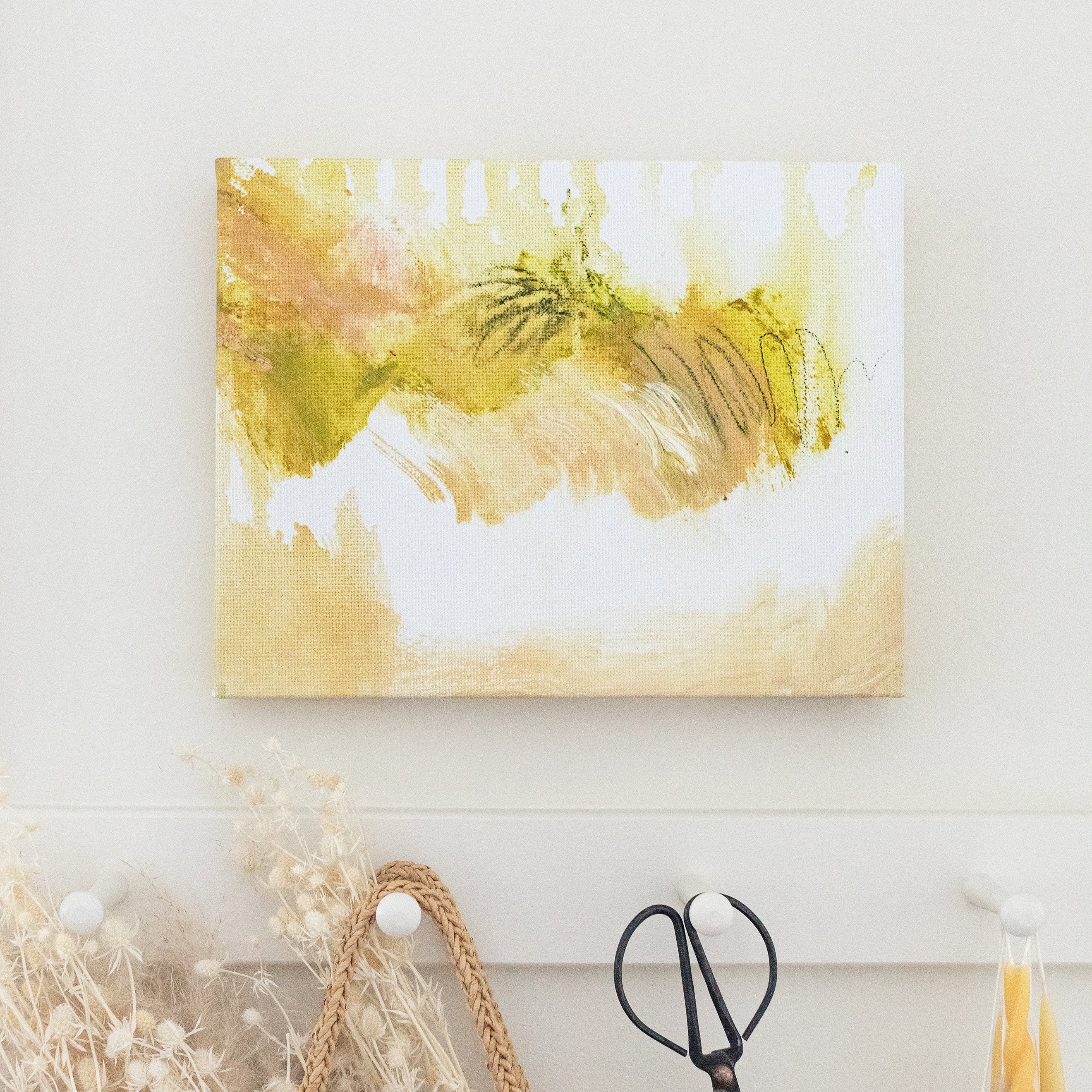 Sunny Mini ✧・ﾟ Textured Canvas Wall Art