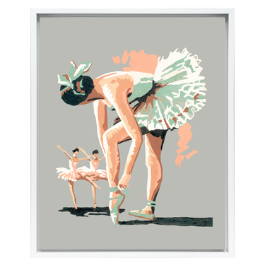 Minty Ballerina | Canvas